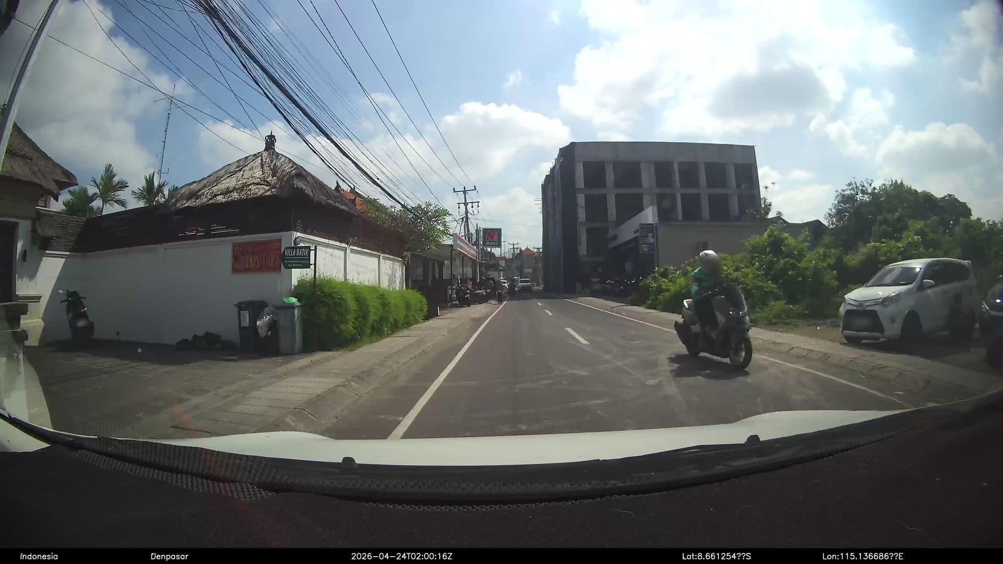 Street view near Villa Bon Bon, Dalung
