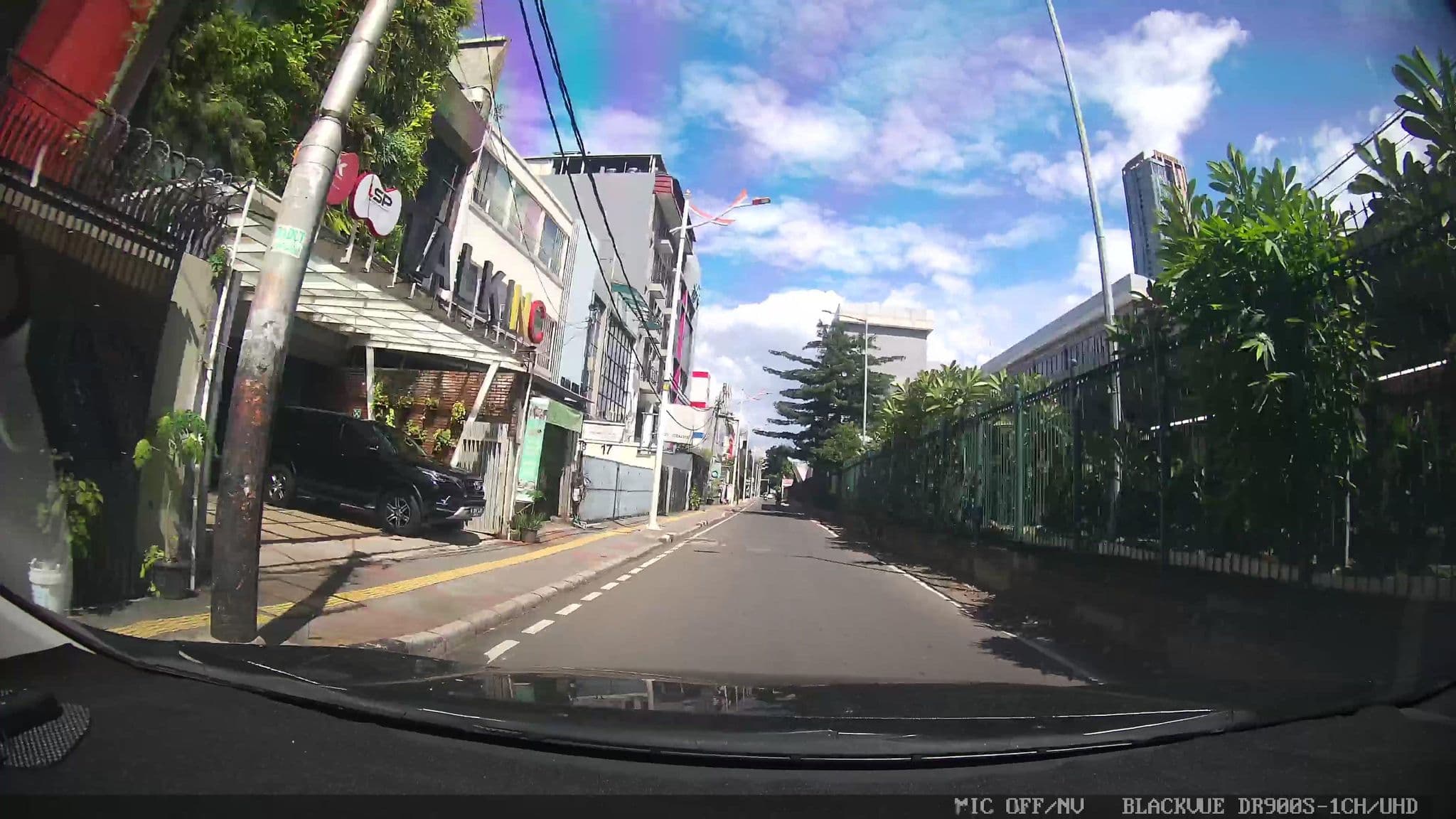 Street view near Kendal Suites, Jakarta