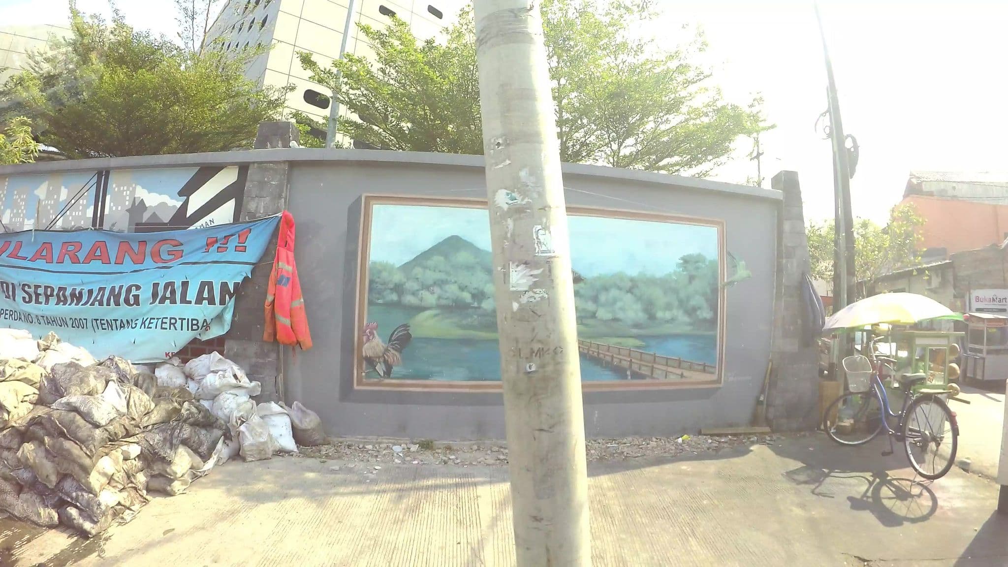 Street view near Hotel Andalus, Jakarta