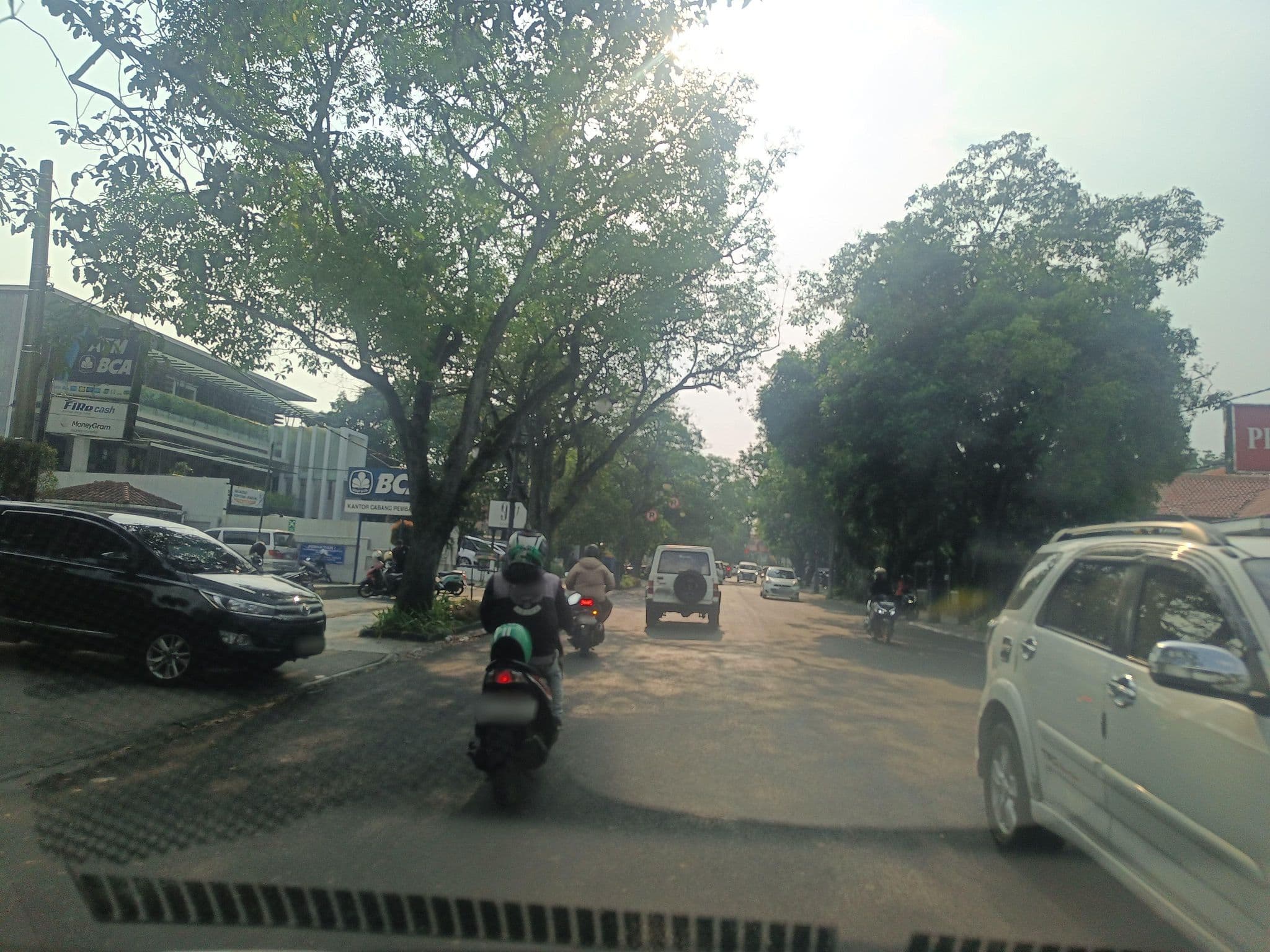 Street view near Hotel Madju, Bandung