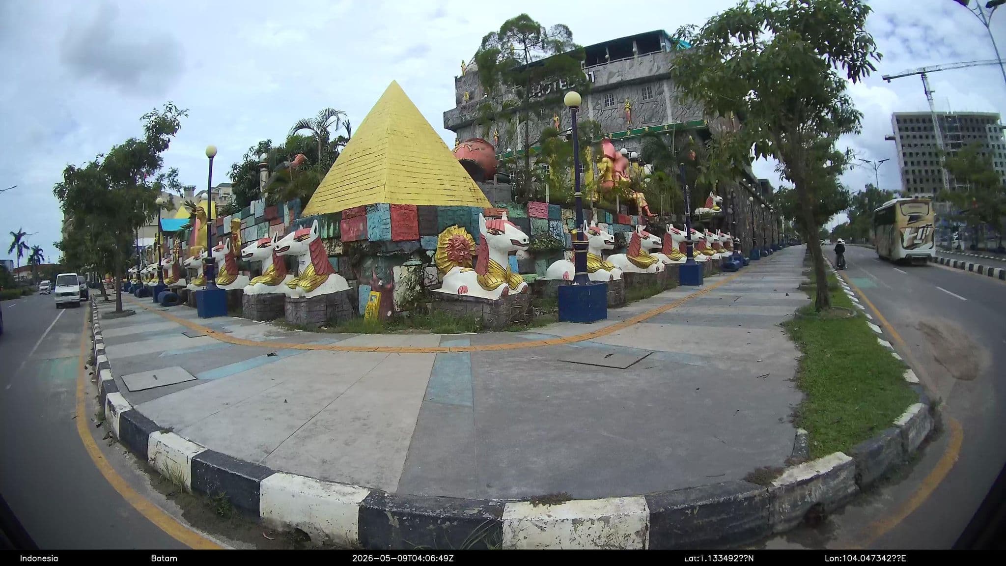 Street view near Hotel 01, Batam