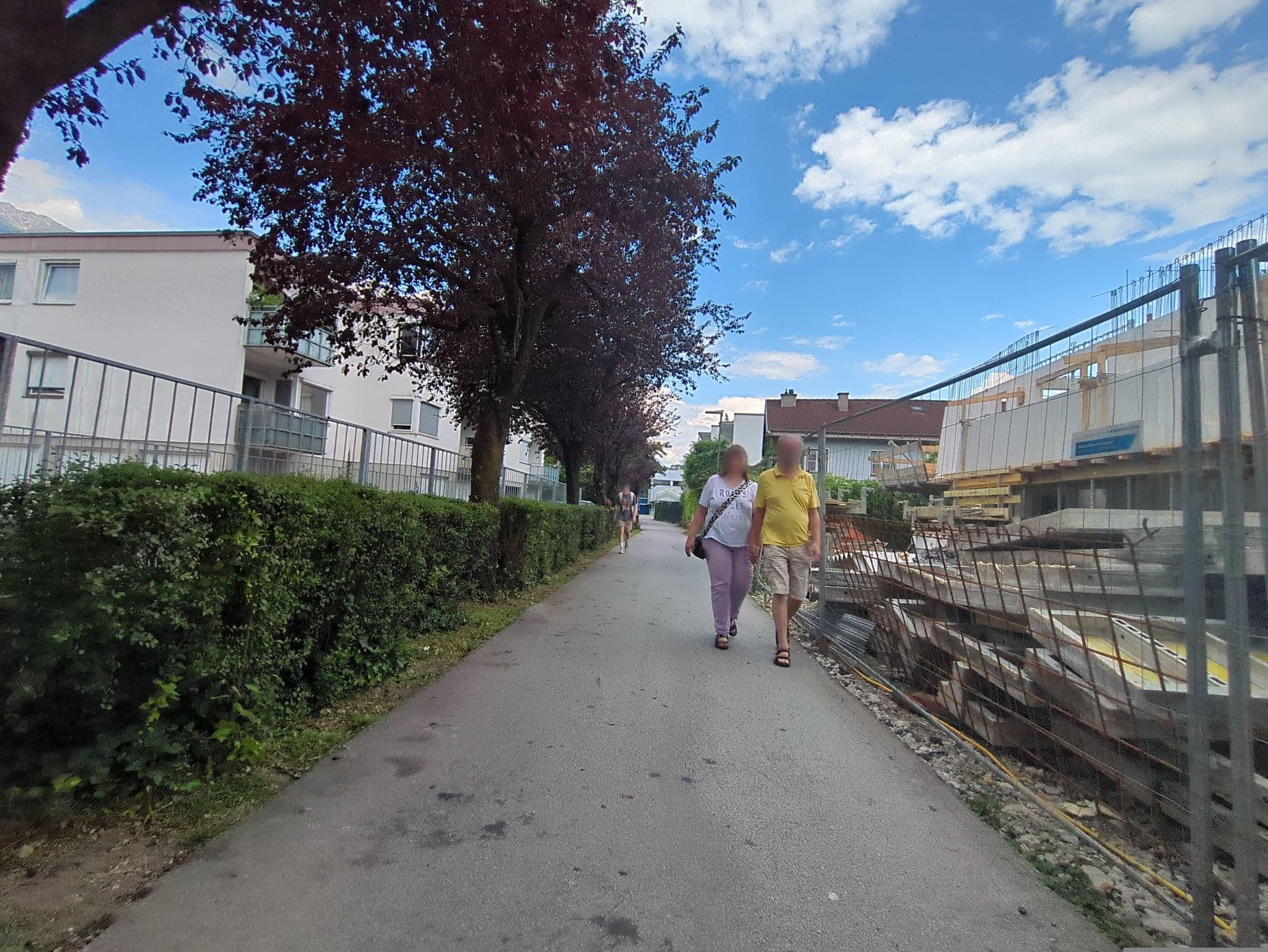 Street view near myQuartier, Hötting — © innsbruck-barrierefrei (CC BY-SA · Mapillary)