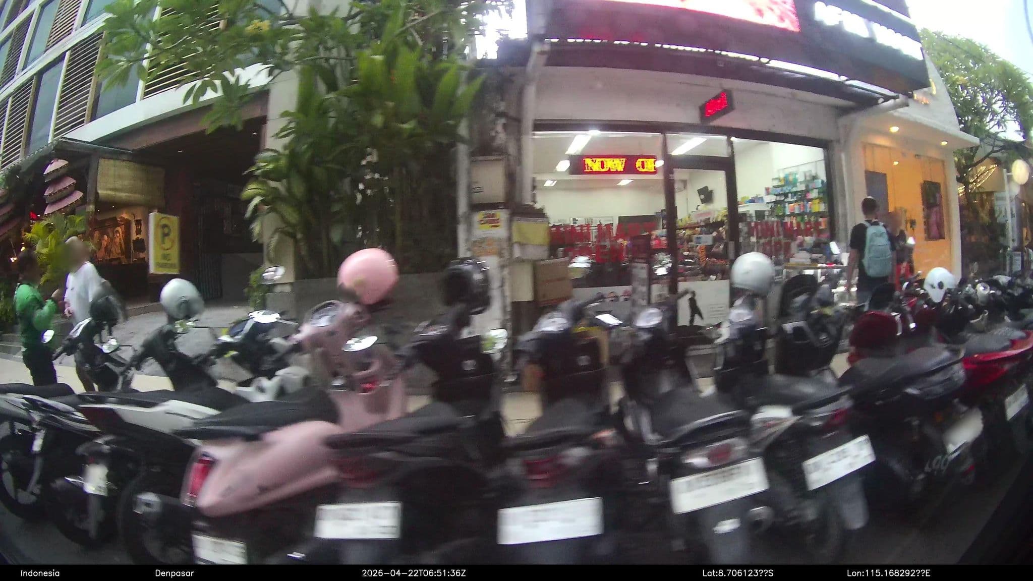 Street view near Rama Residence Padma, Legian