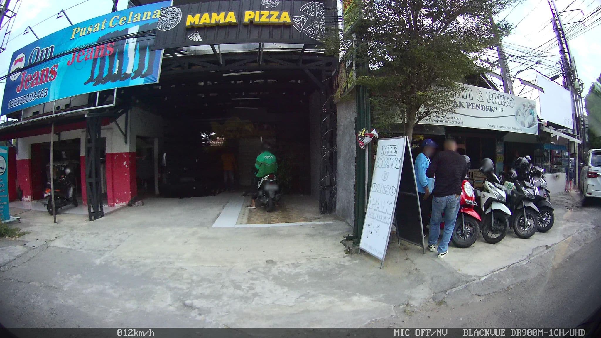 Street view near Hotel Gemah Ripah, Yogyakarta