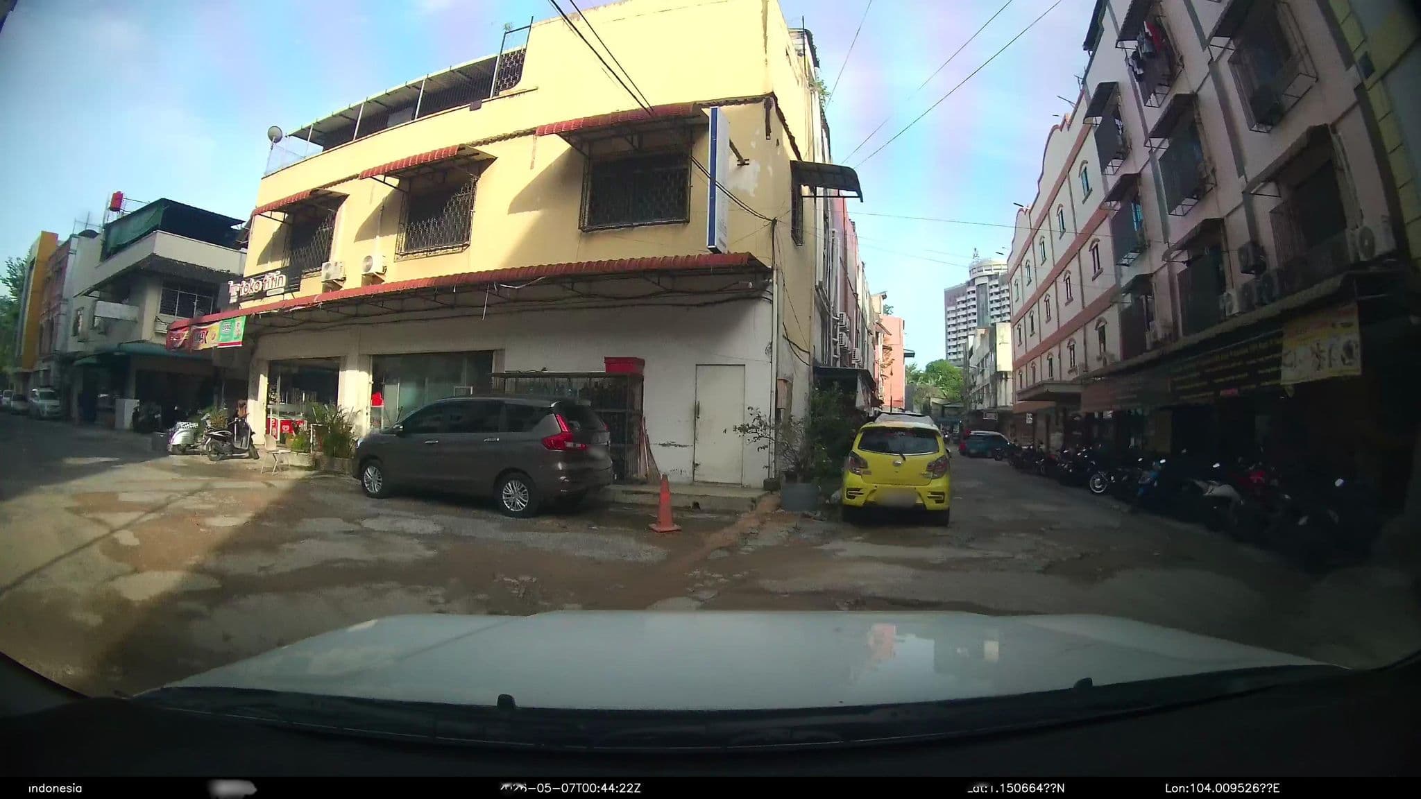 Street view near Batam Star Hotel, Batam