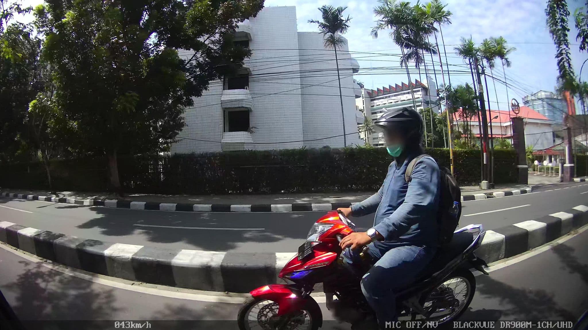 Street view near Citi International Palang Merah, Medan