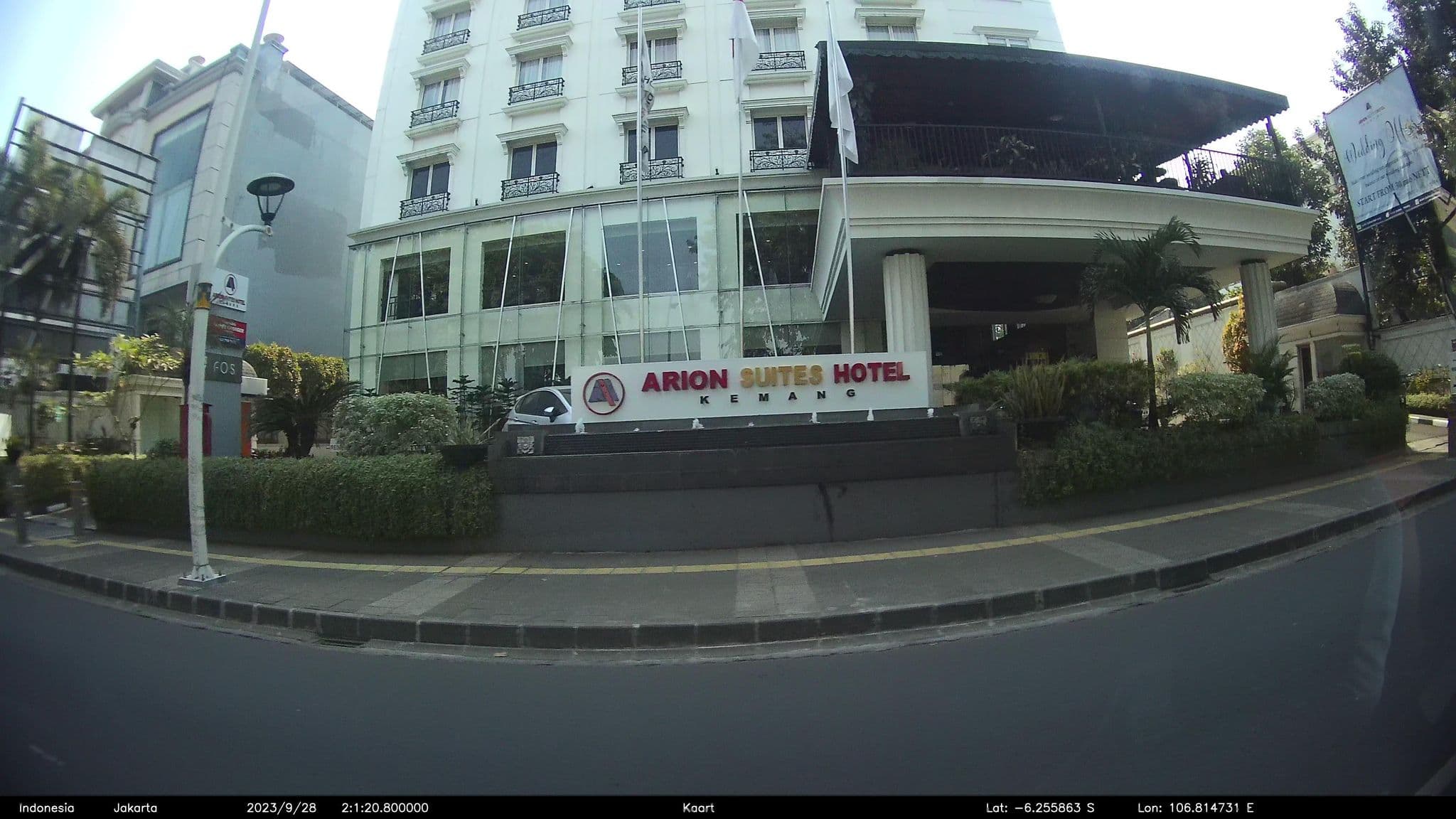 Street view near Arion Suites Hotel Kemang, Jakarta