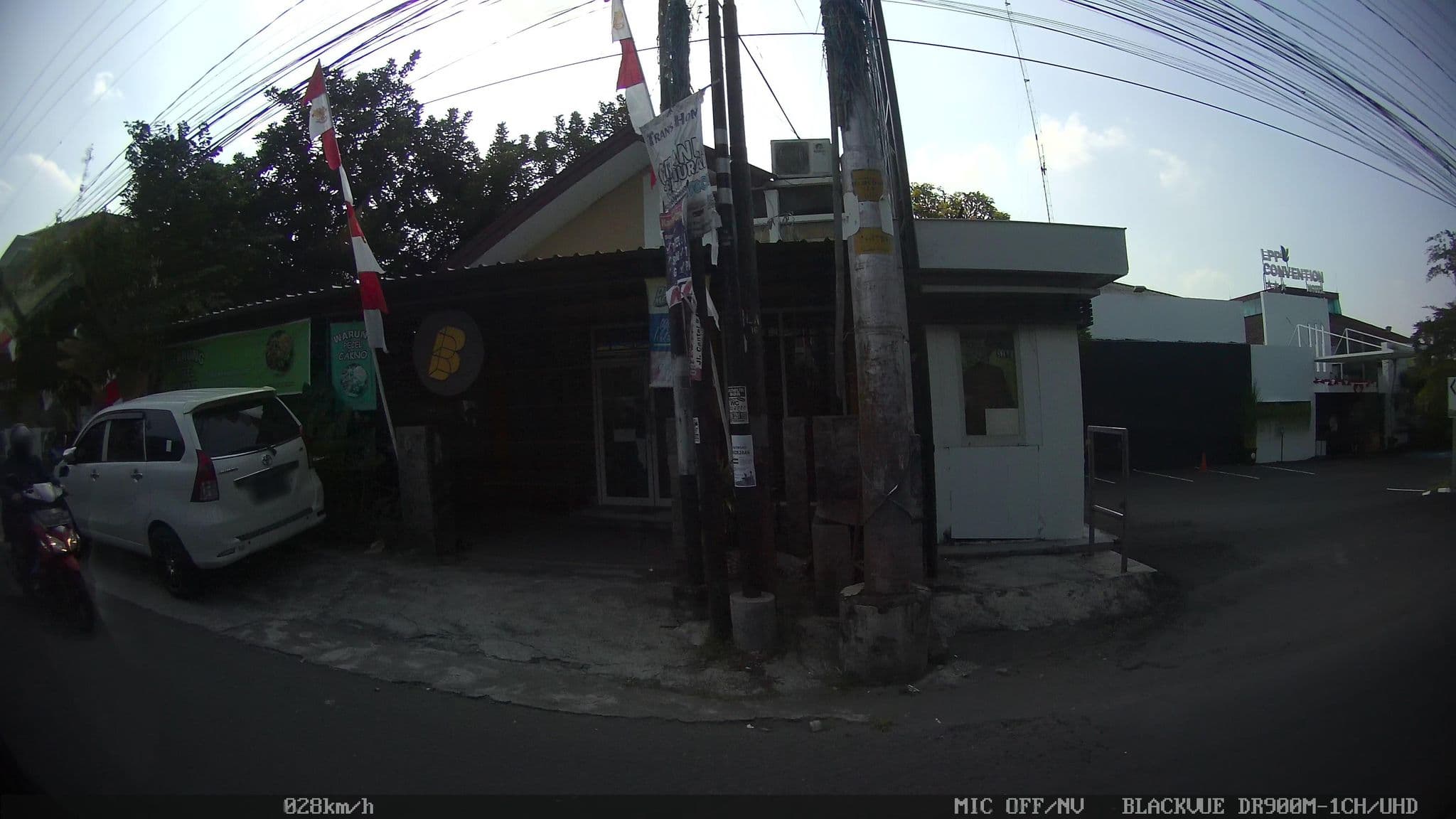 Street view near Hotel LPP Convention, Yogyakarta