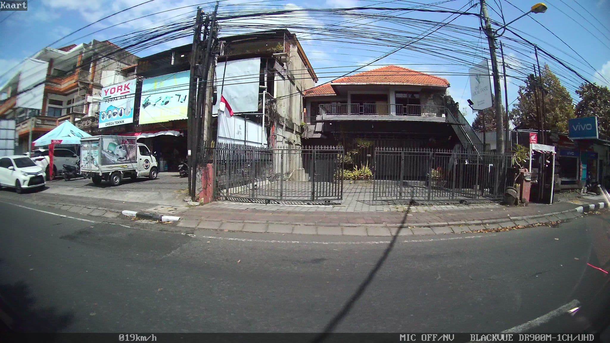 Street view near Purnama Hotel, Denpasar