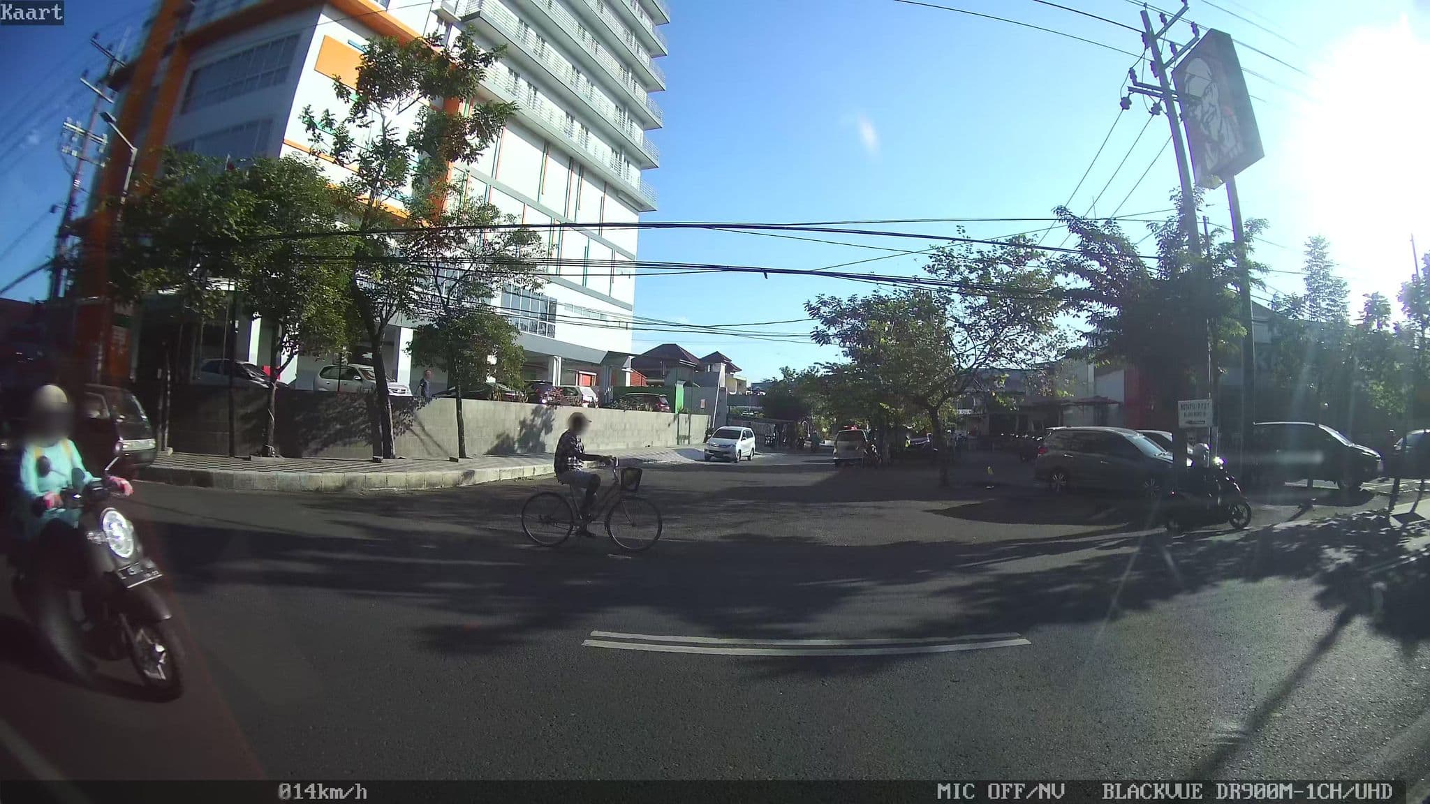 Street view near Great Diponegoro Hotel, Surabaya