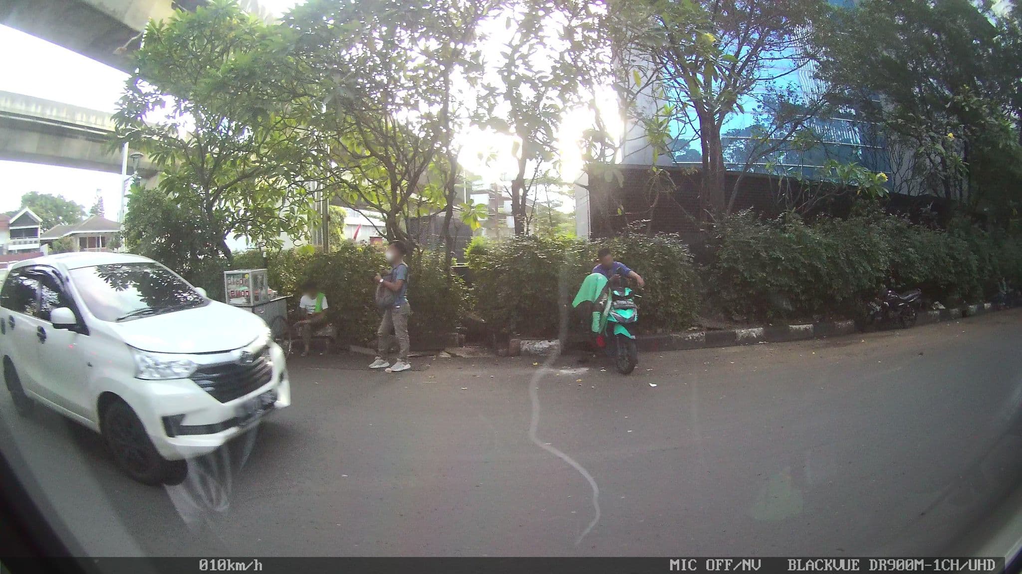 Street view near Manhattan Hotel, Jakarta
