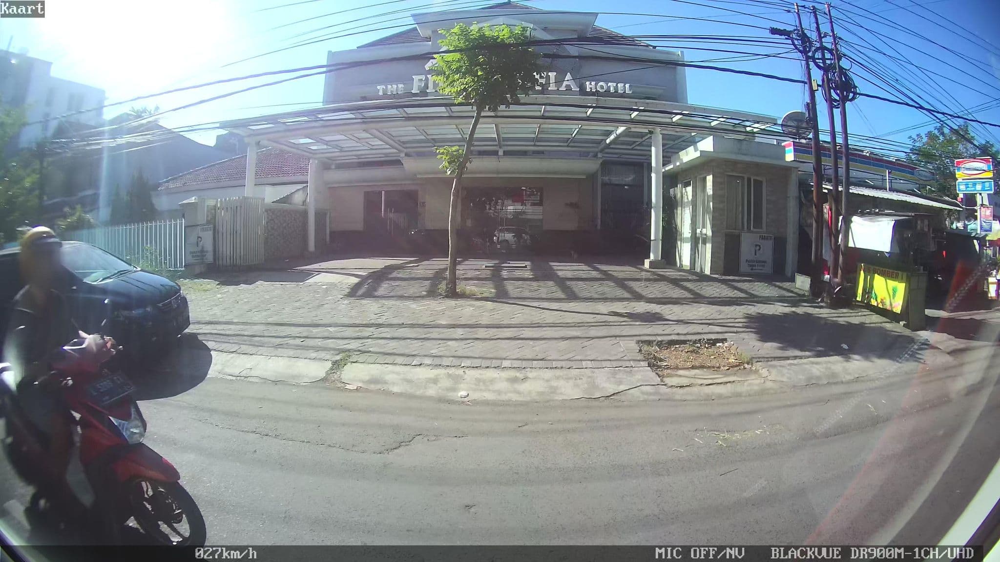 Street view near Hotel Filadelfia, Surabaya