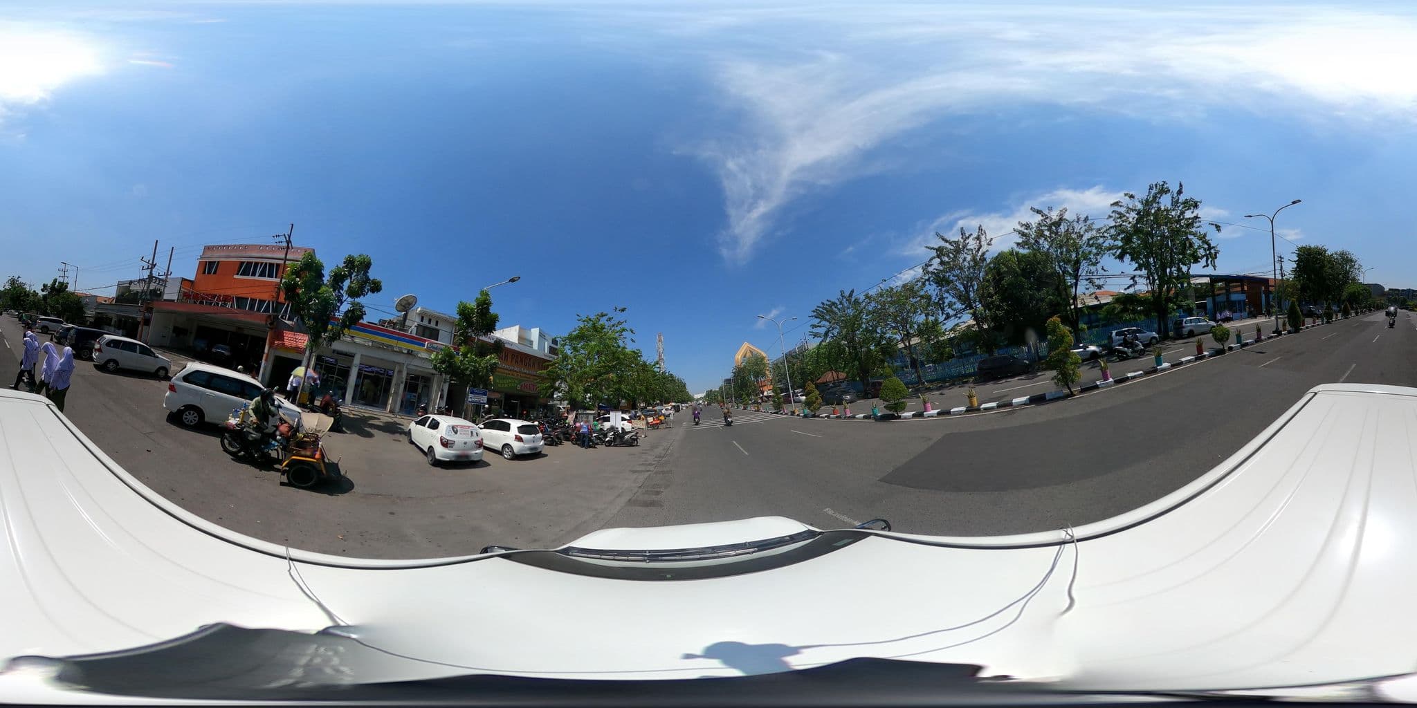 Street view near Hotel Kita Surabaya, Surabaya