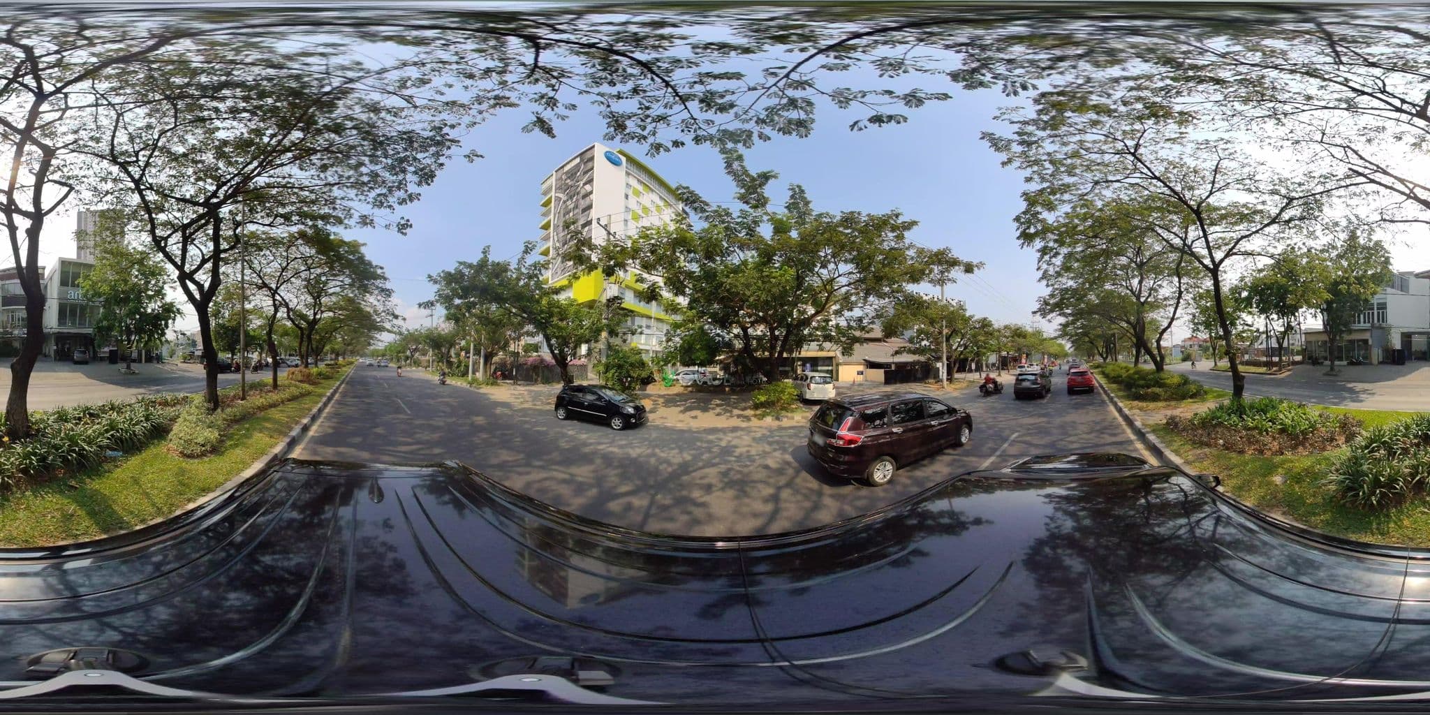 Street view near Grace Setia Hotel, Surabaya