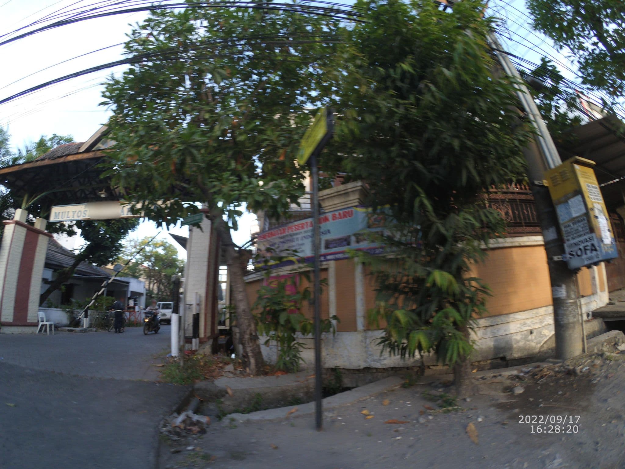 Street view near Frank's Hotel, Surabaya