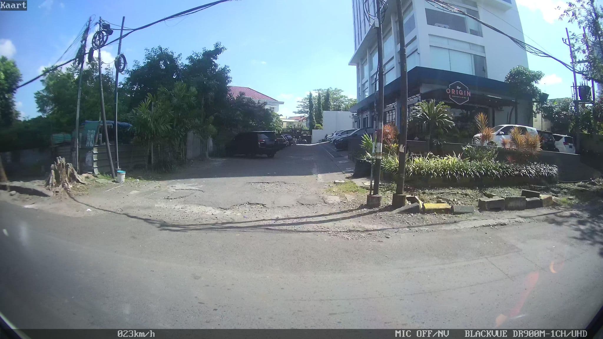 Street view near Cleo Hotel Jemursari, Surabaya