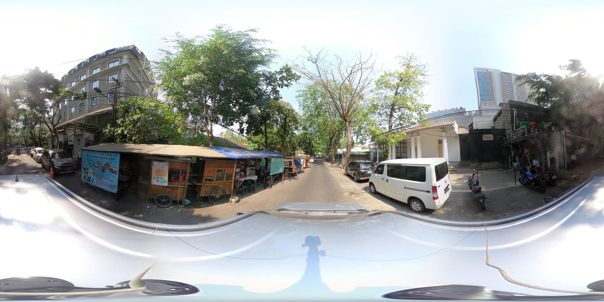 Street view near Hotel Monopoli, Jakarta