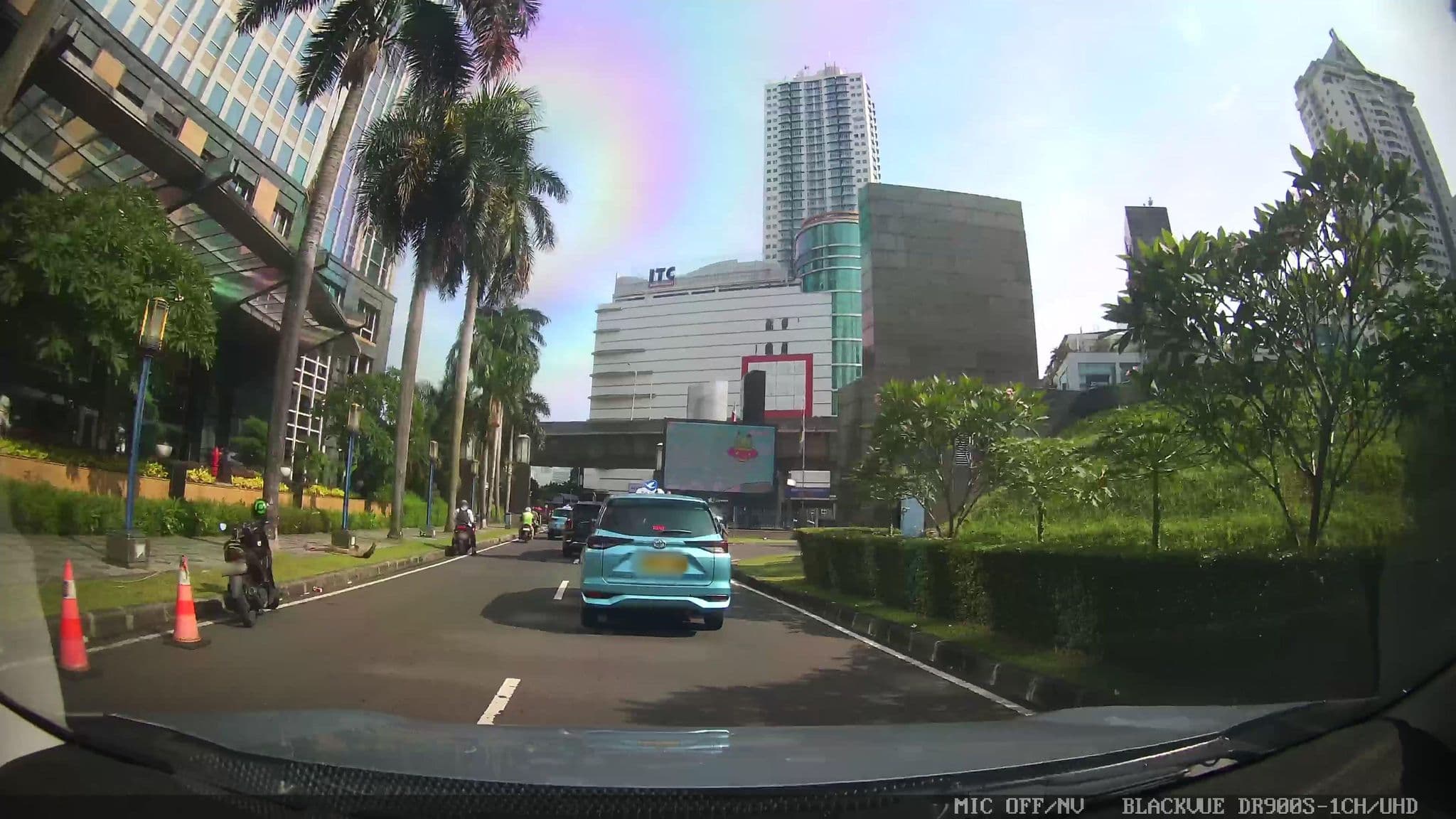 Street view near Griya Rasuna Karet Kuningan, Jakarta