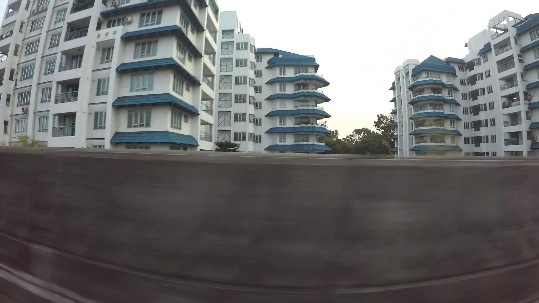 Street view near Brawijaya Apartment, Jakarta
