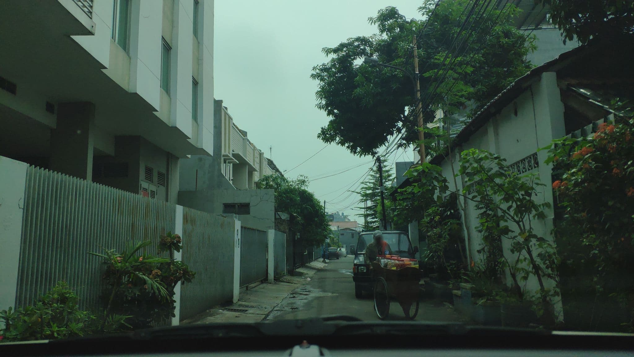 Street view near Hotel Trinity Jakarta, Jakarta