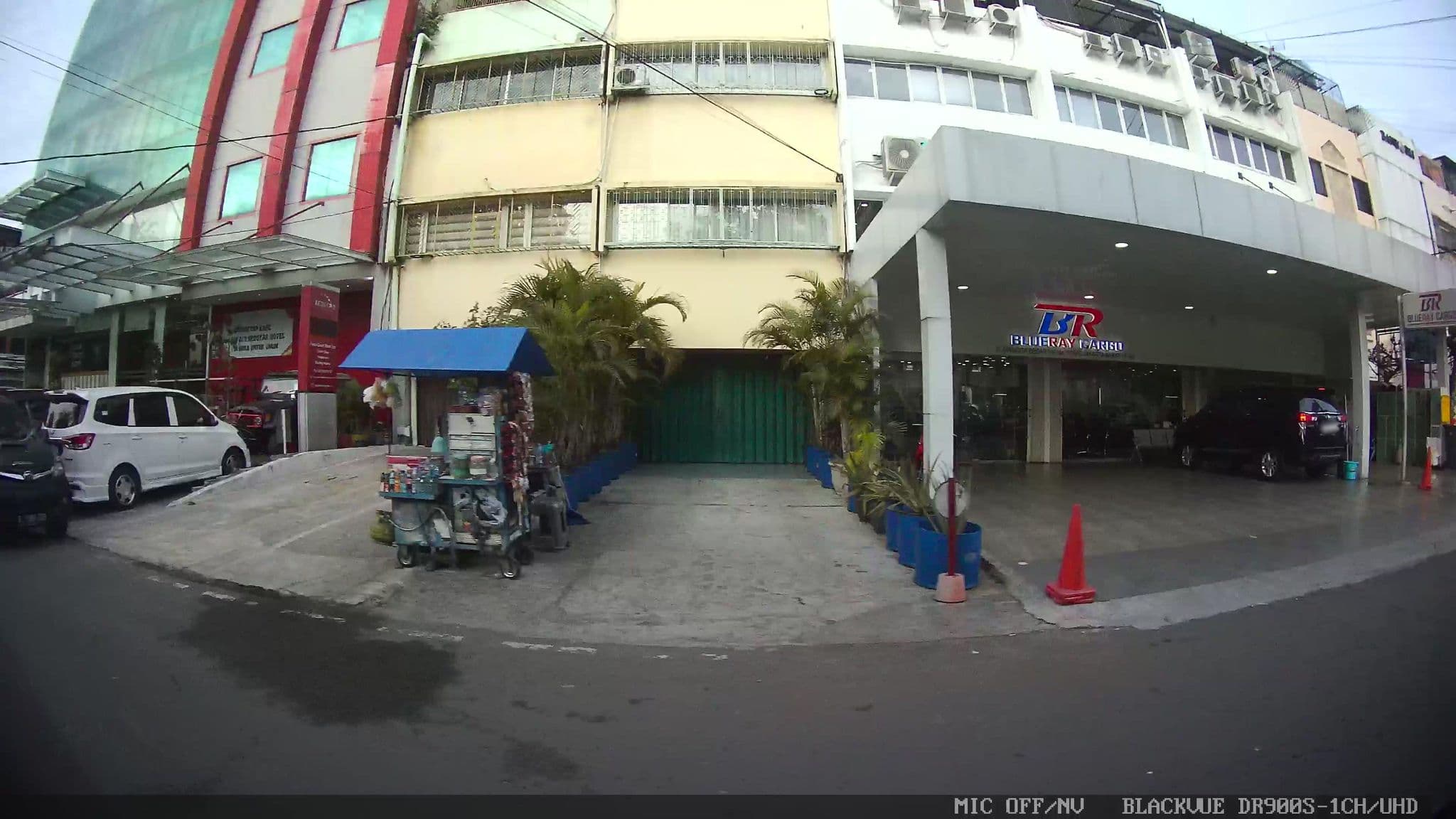 Street view near Red Star Hotel, Jakarta