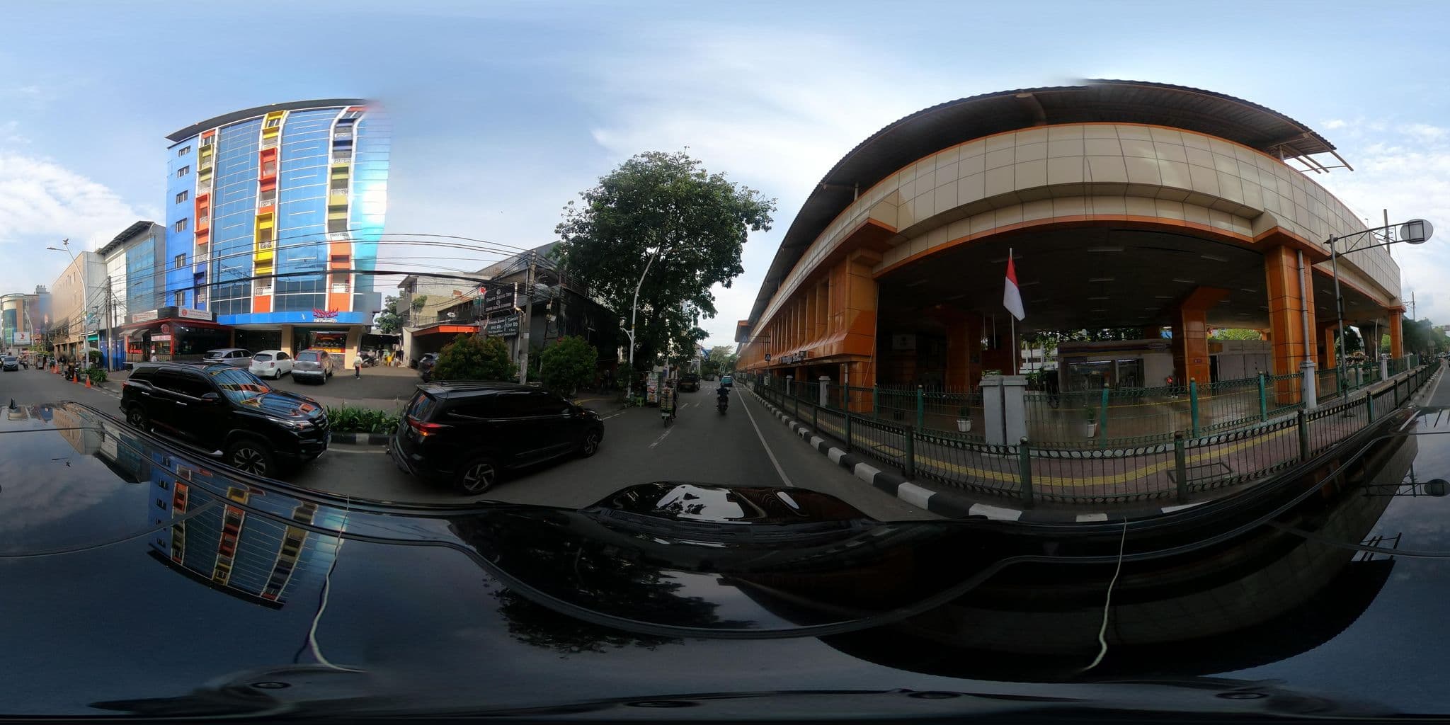 Street view near Hotel Grand Batik Inn, Jakarta