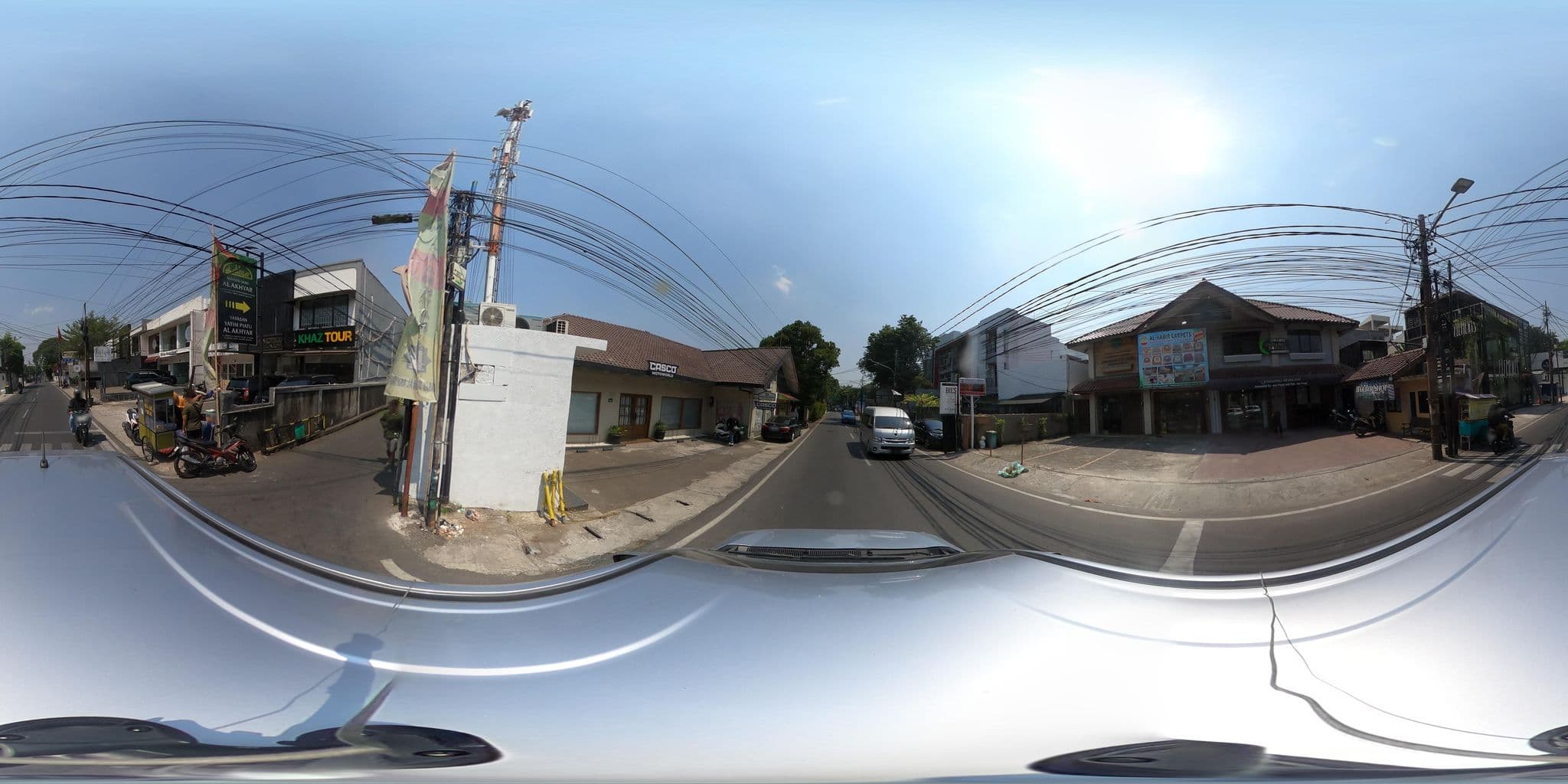 Street view near Kos Benda 10, Jakarta