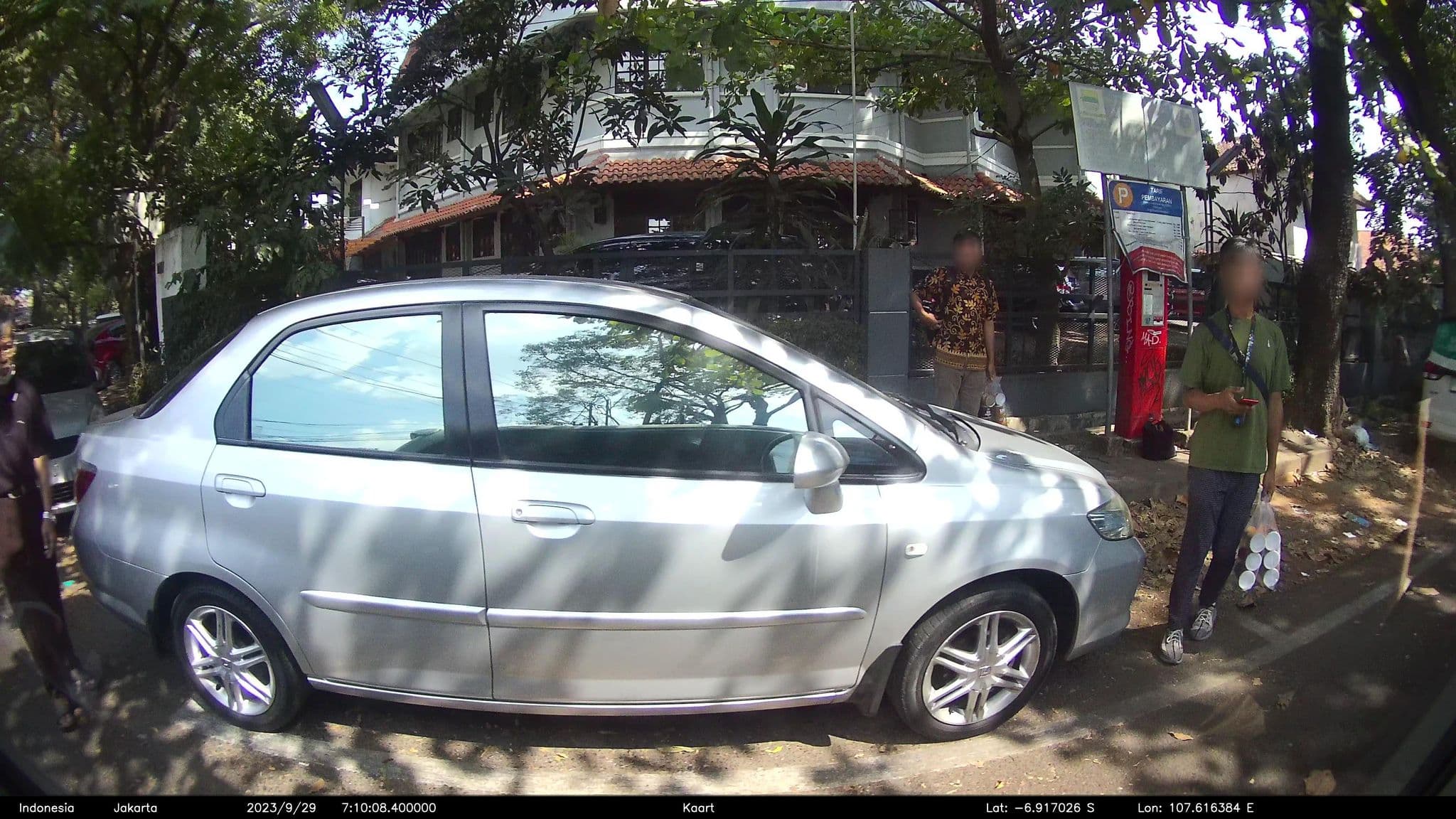 Street view near Latief Inn Hotel, Bandung