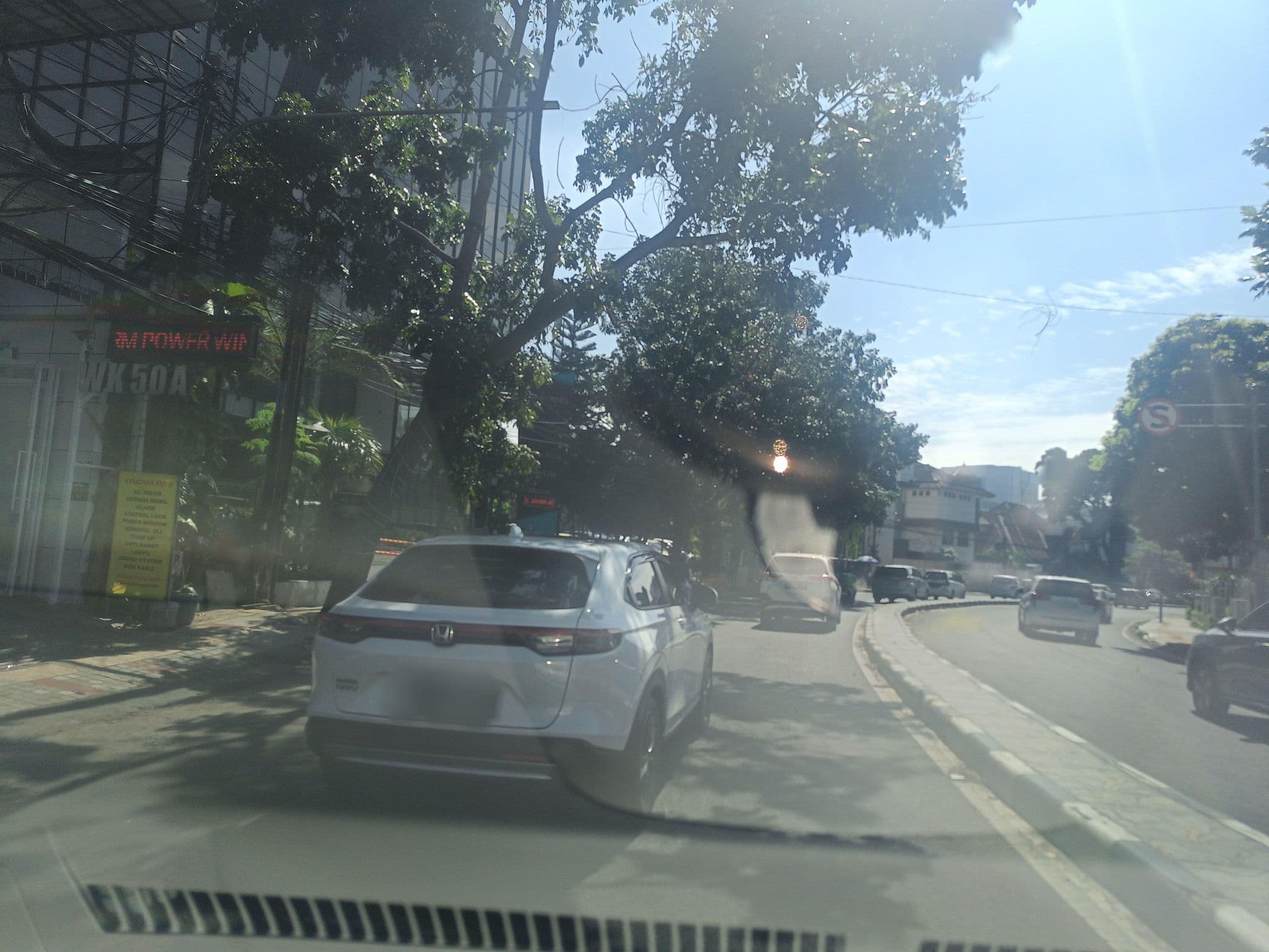 Street view near Hotel California Bandung, Bandung