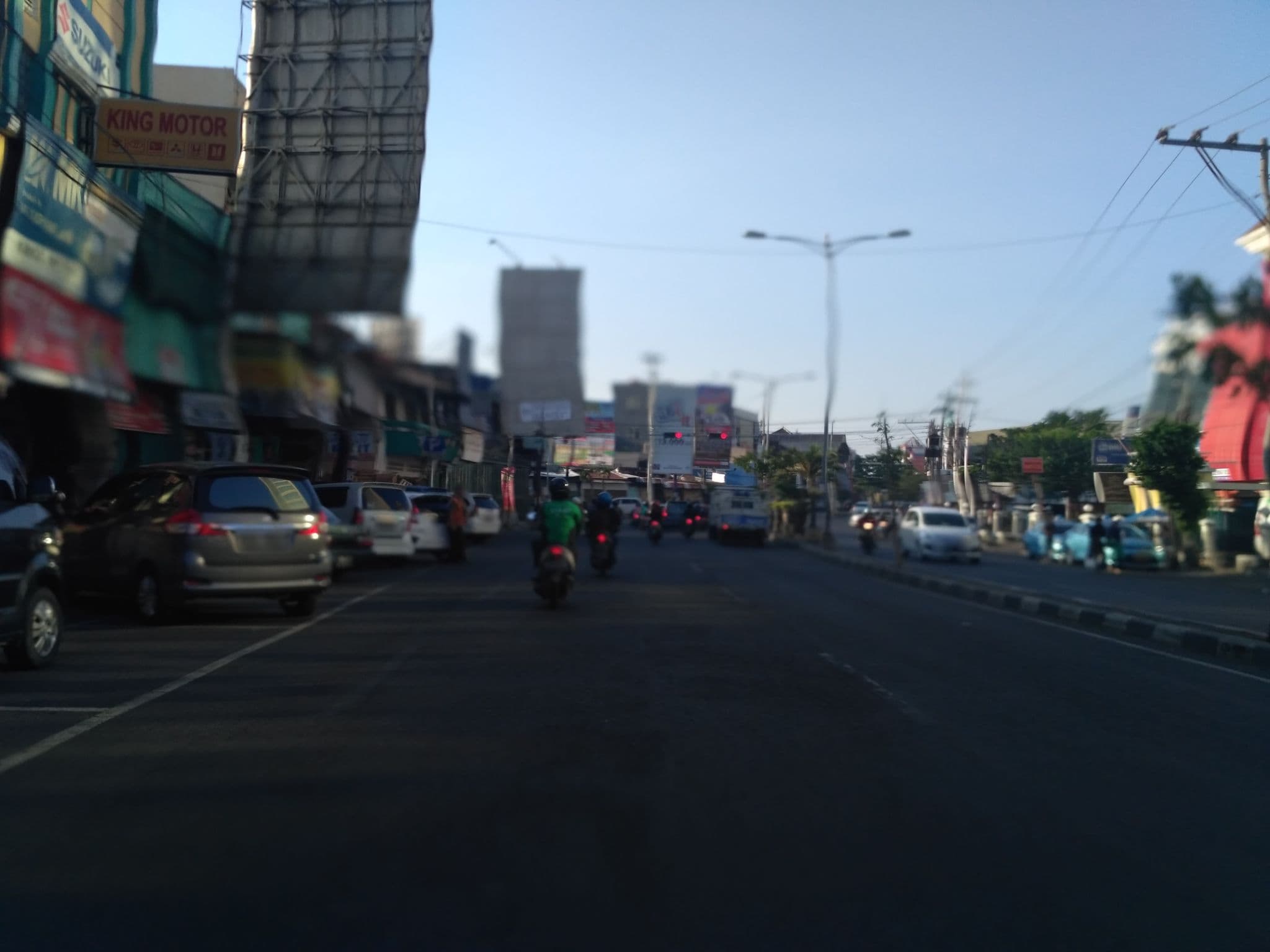Street view near Star Hotel, Semarang