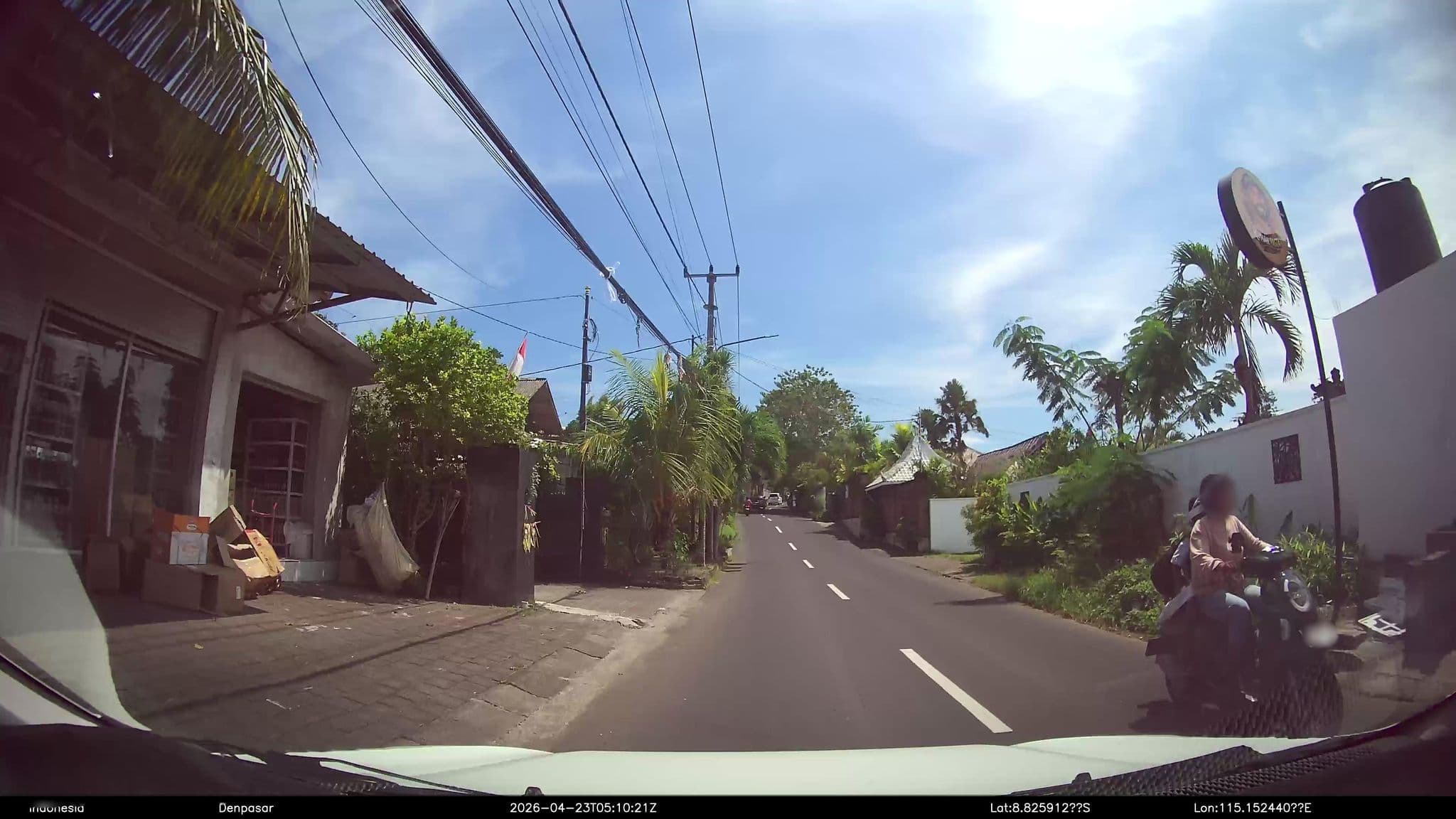 Street view near Bali Sunyi Villa A, Jimbaran