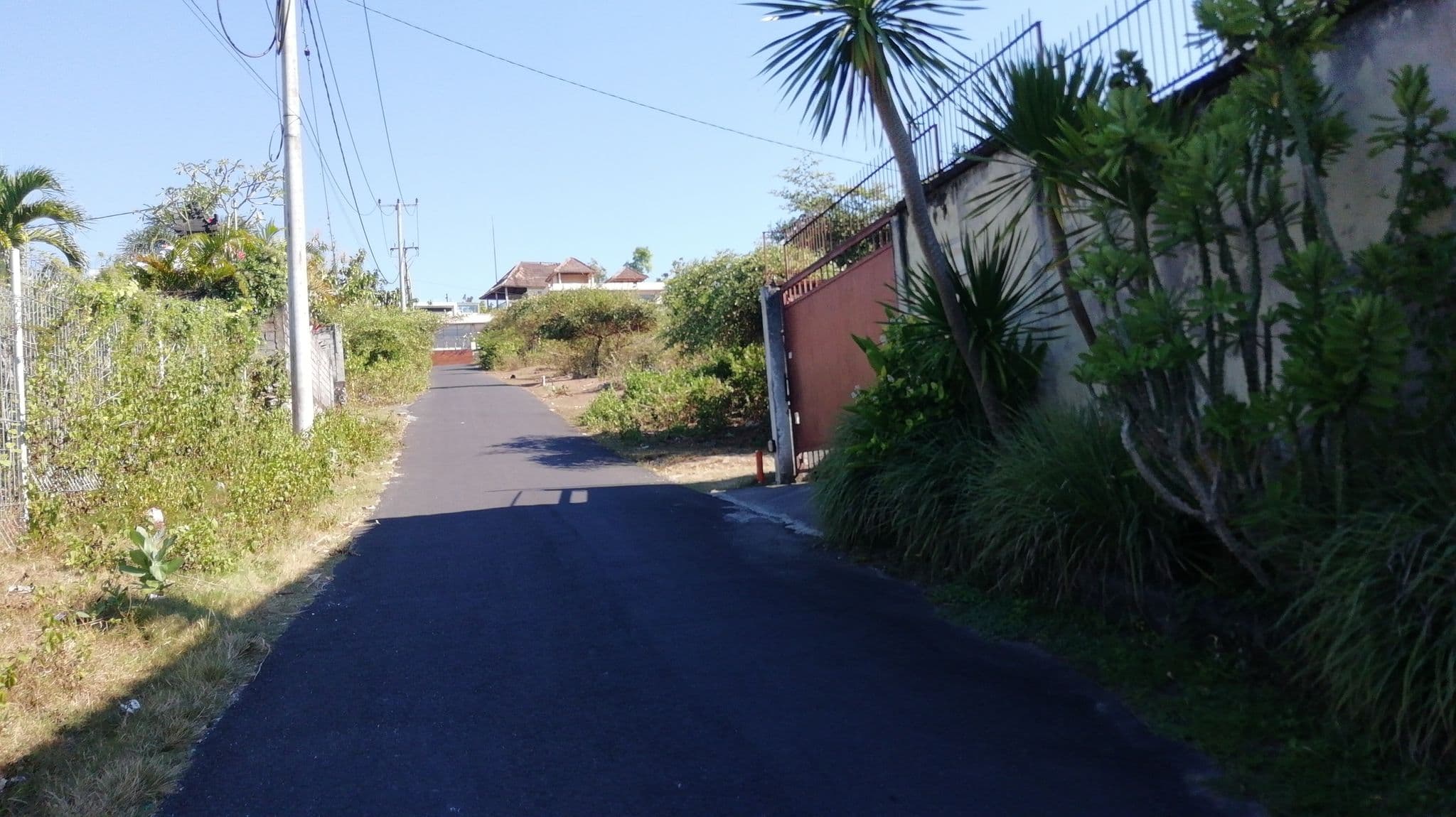 Street view near The Blue Moon Villa, Jimbaran