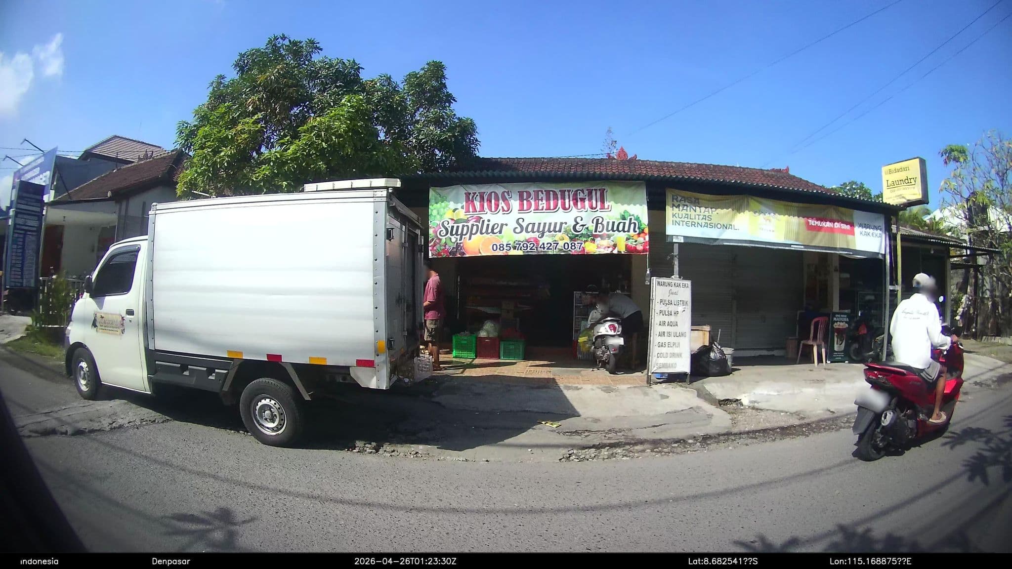 Street view near Villa Harmoni, Legian