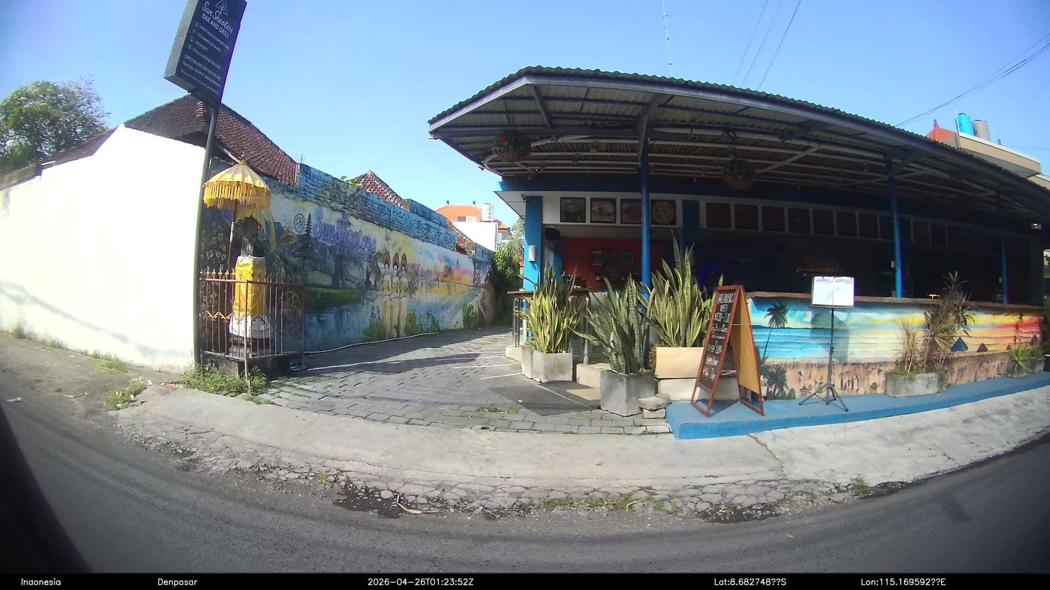Street view near Villa Bidadari, Legian