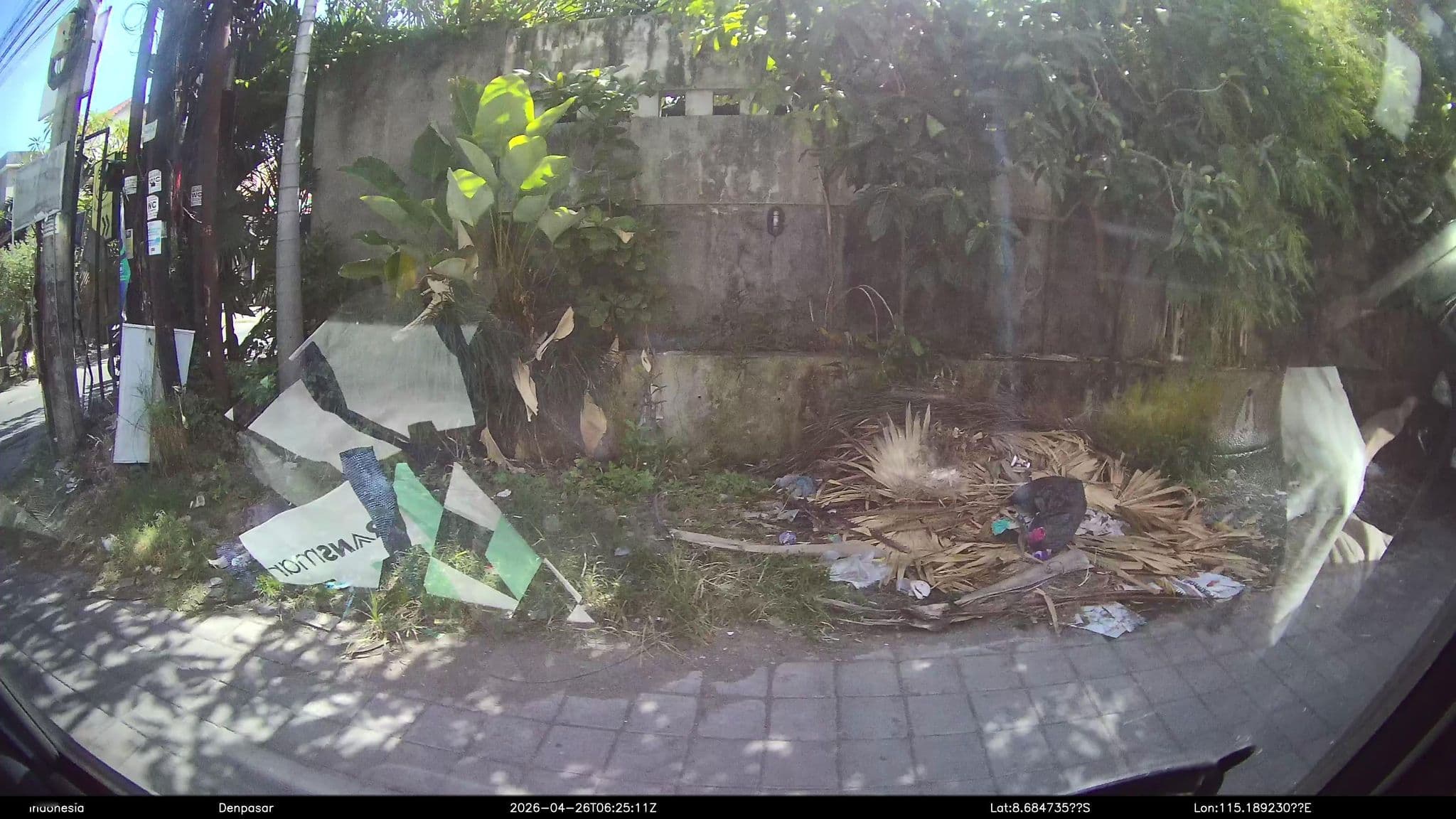Street view near Graha BK Apartemen, Legian