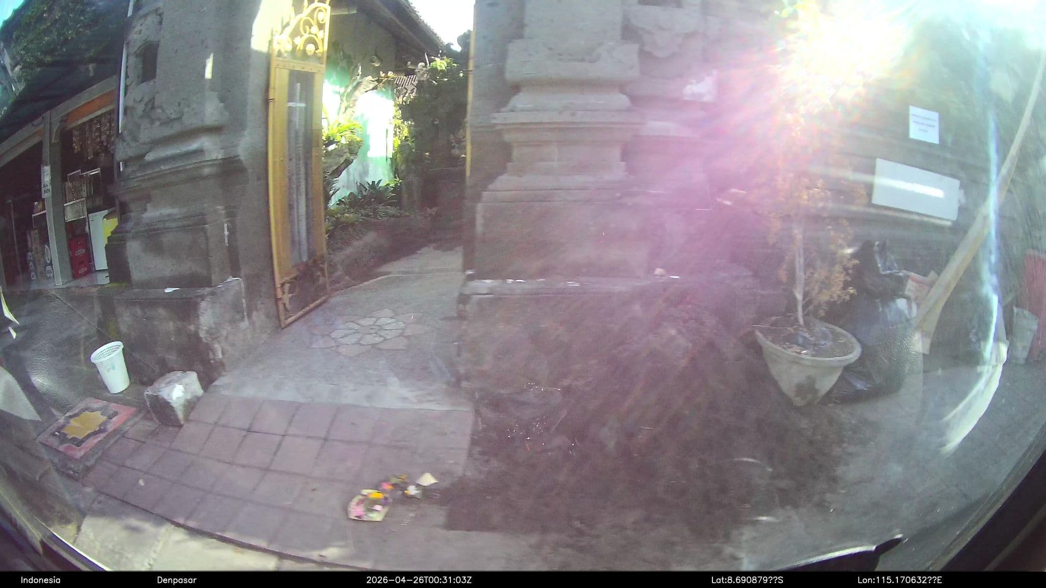 Street view near Villa Azora, Legian