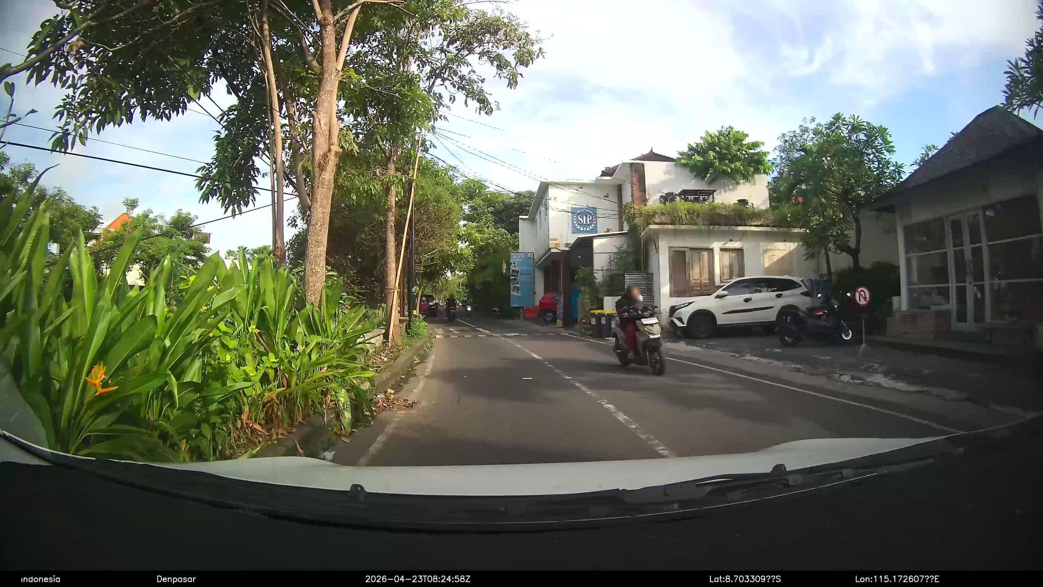 Street view near The Decks Bali, Legian