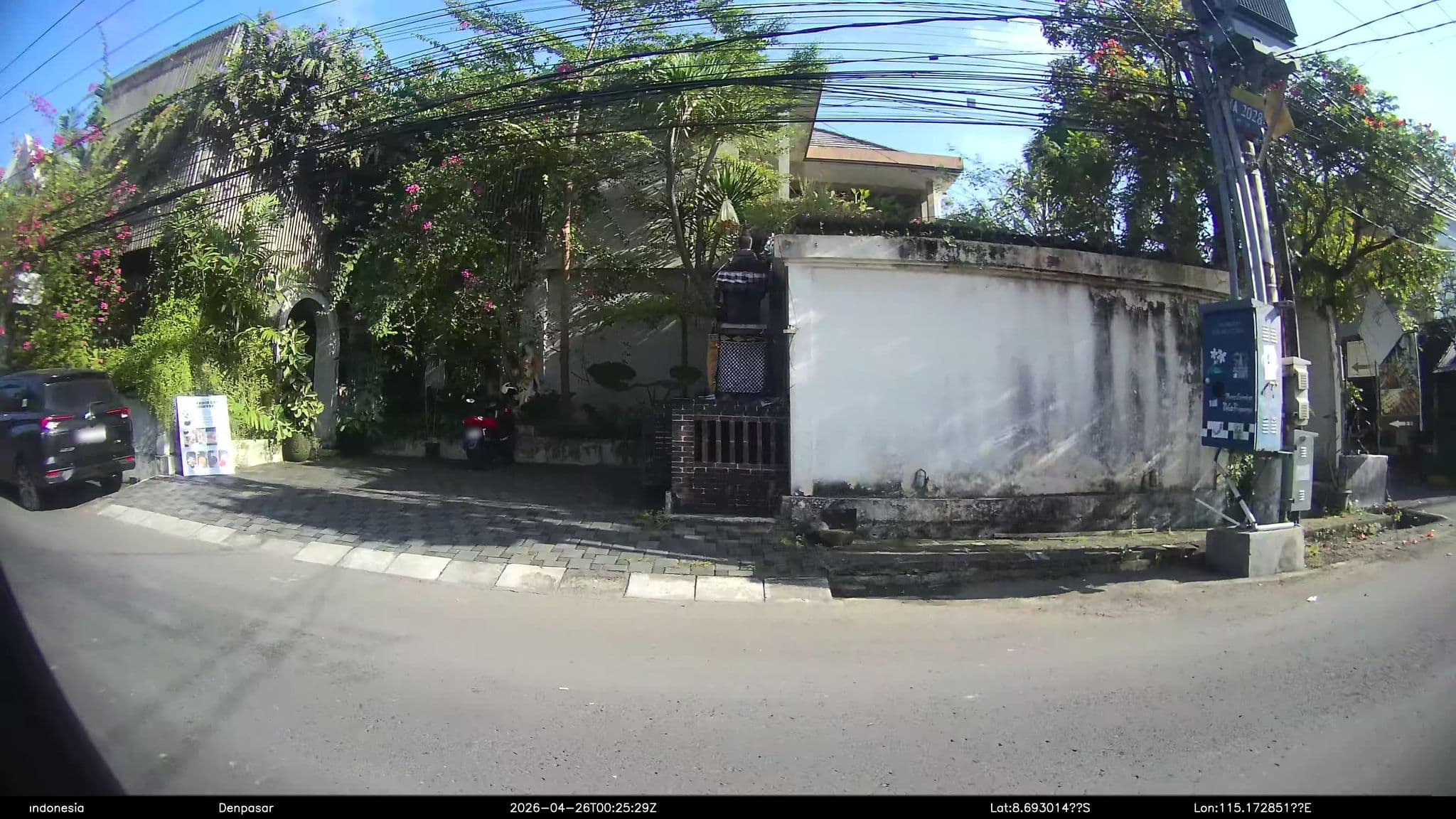 Street view near Villa The Bougainville Seminyak, Legian