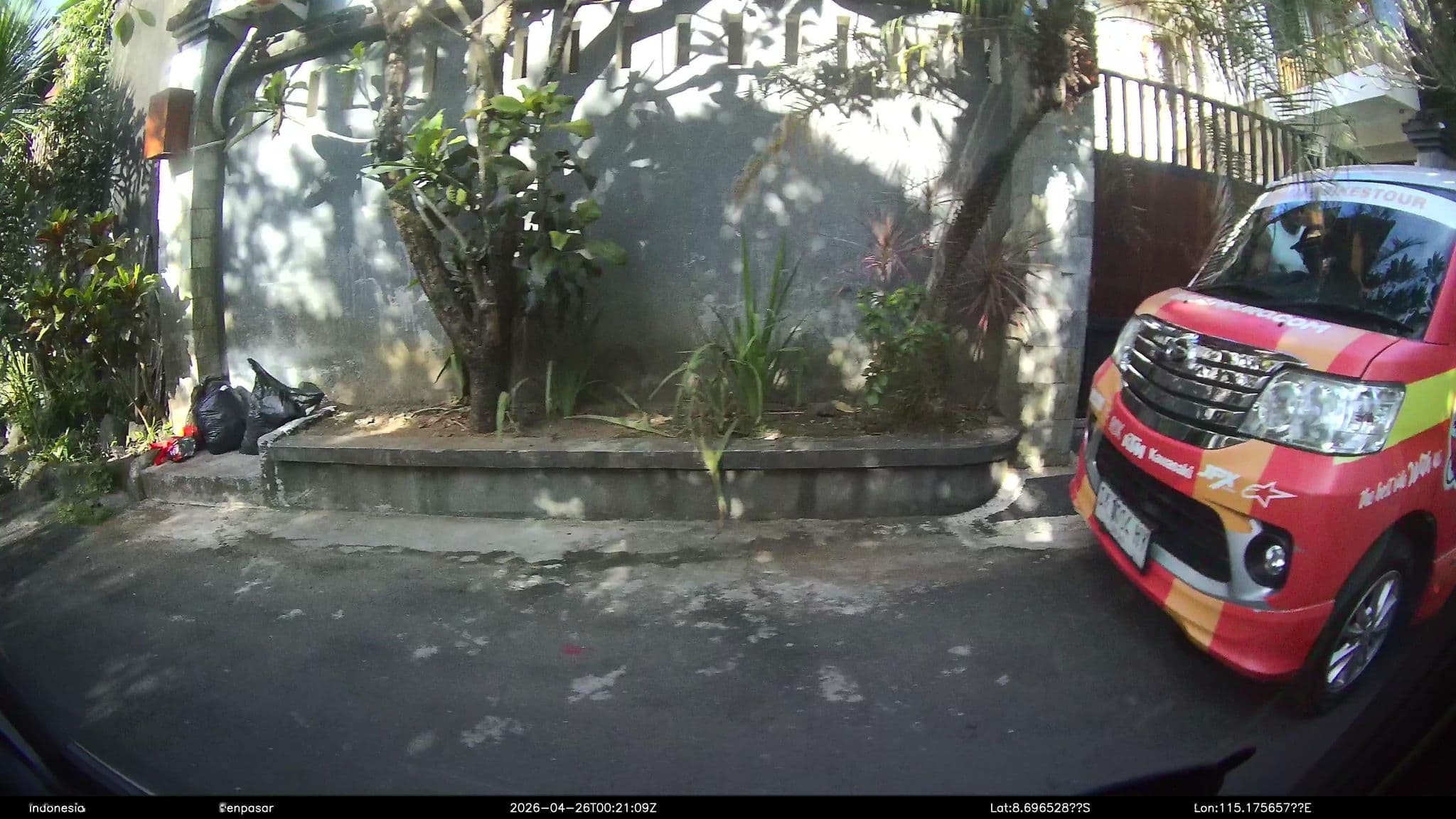 Street view near Rumah Kita Sunset Villa, Legian