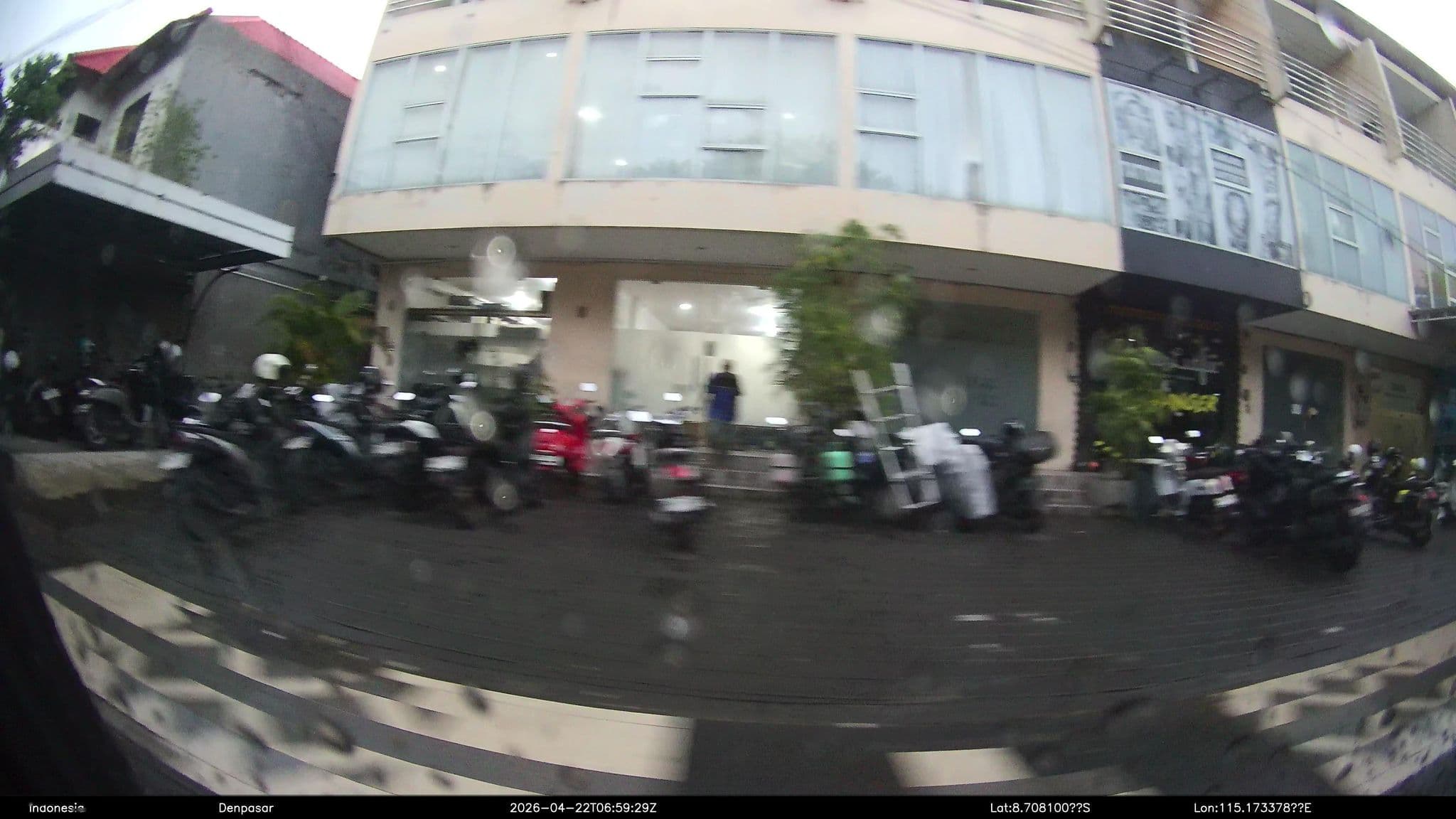 Street view near Panorama Cottages II, Legian