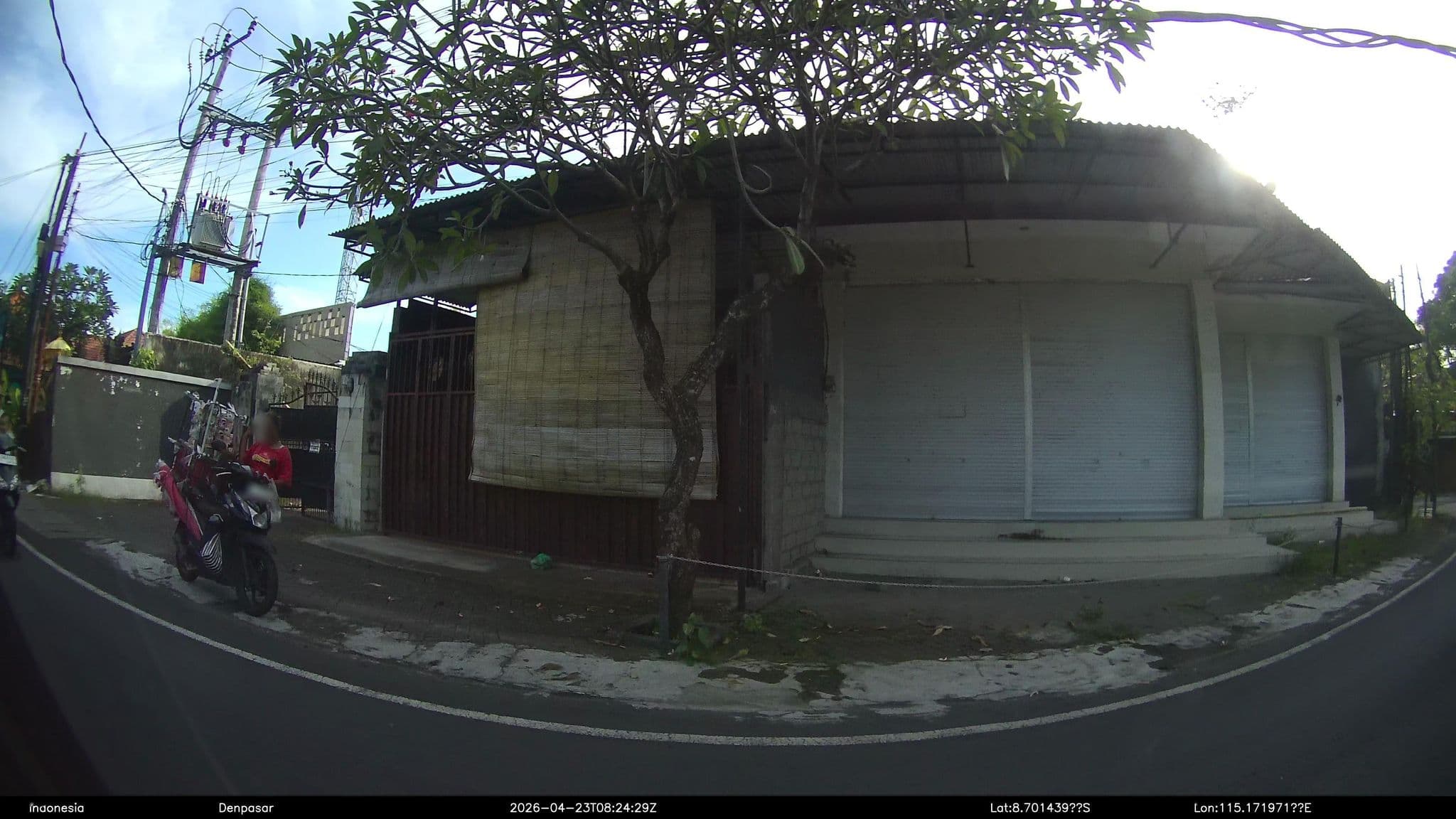 Street view near Lobby Samana Villas, Legian