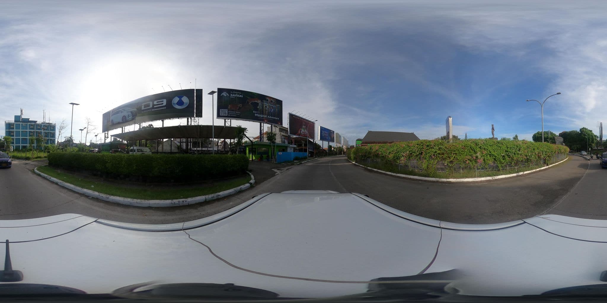 Street view near TeQuiero Hotel, Kuta