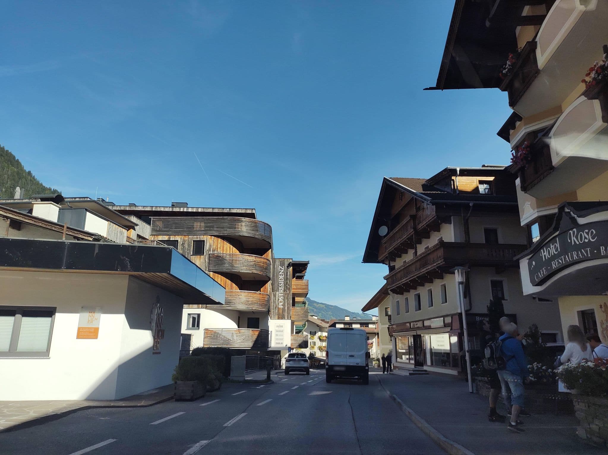 Street view near Hotel Rose, Mayrhofen