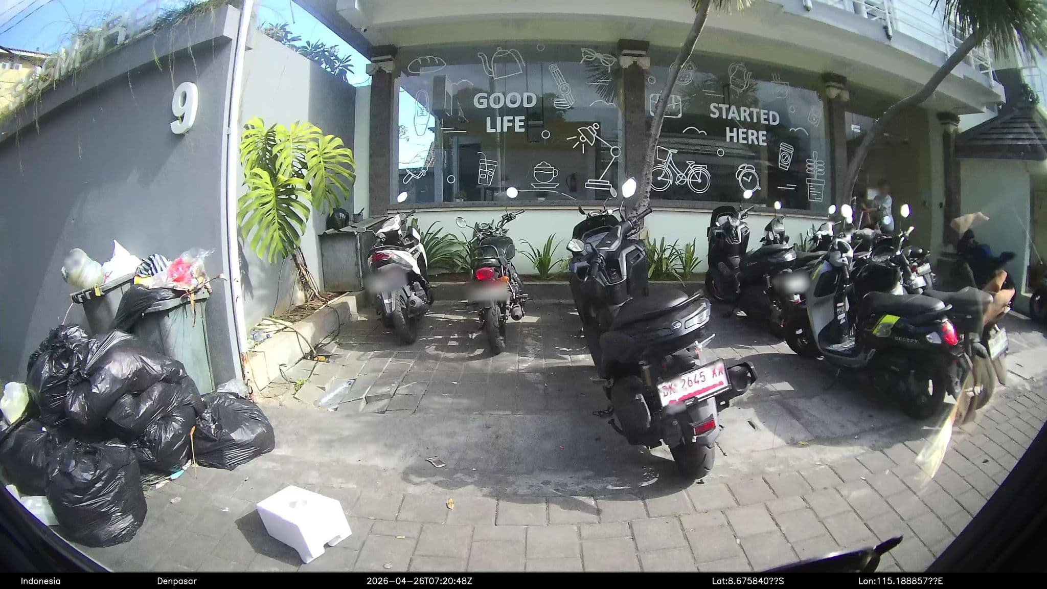 Street view near Sasmara, Legian
