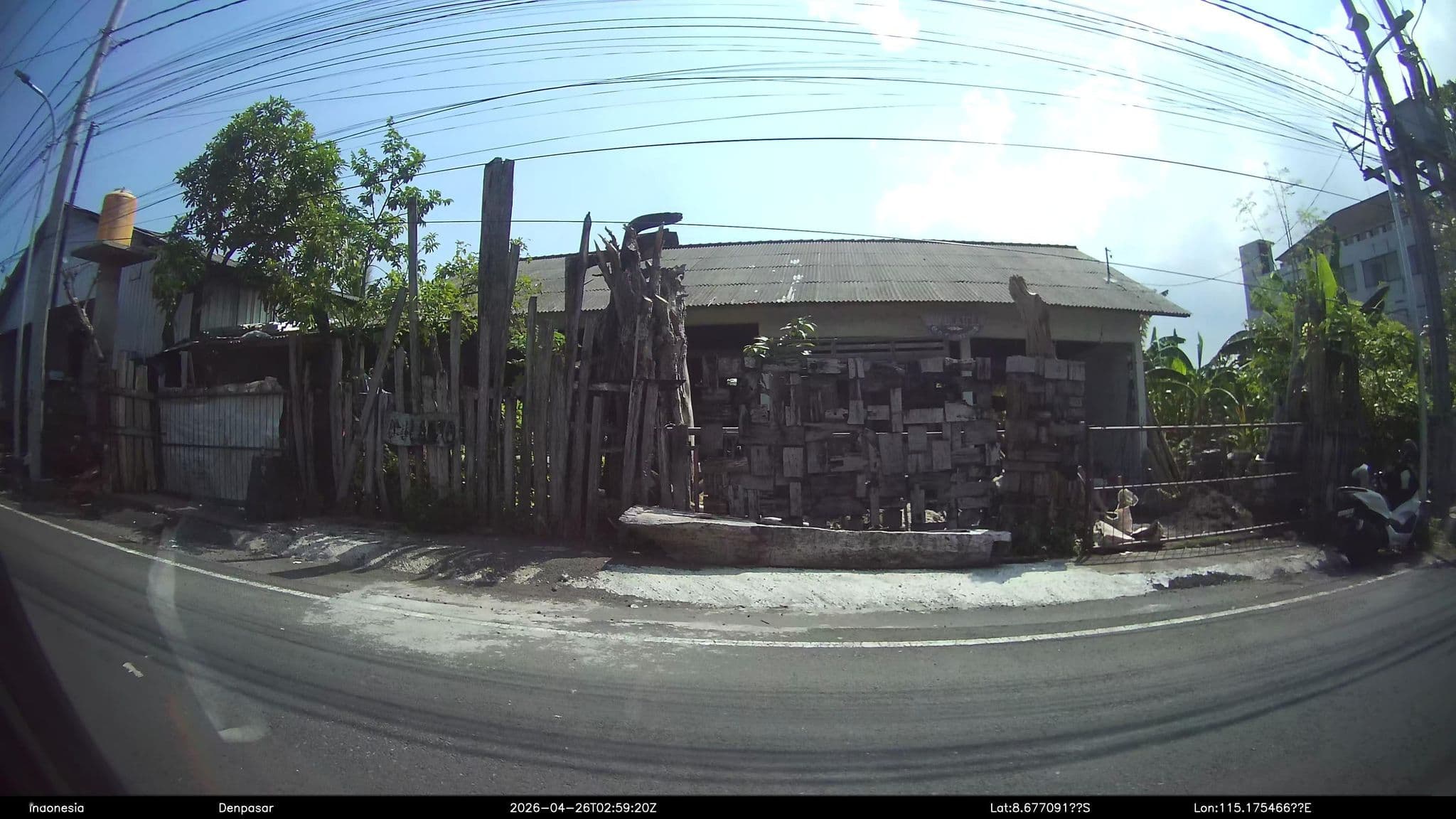 Street view near Eclipse Hotel Kerobokan Kelod, Legian