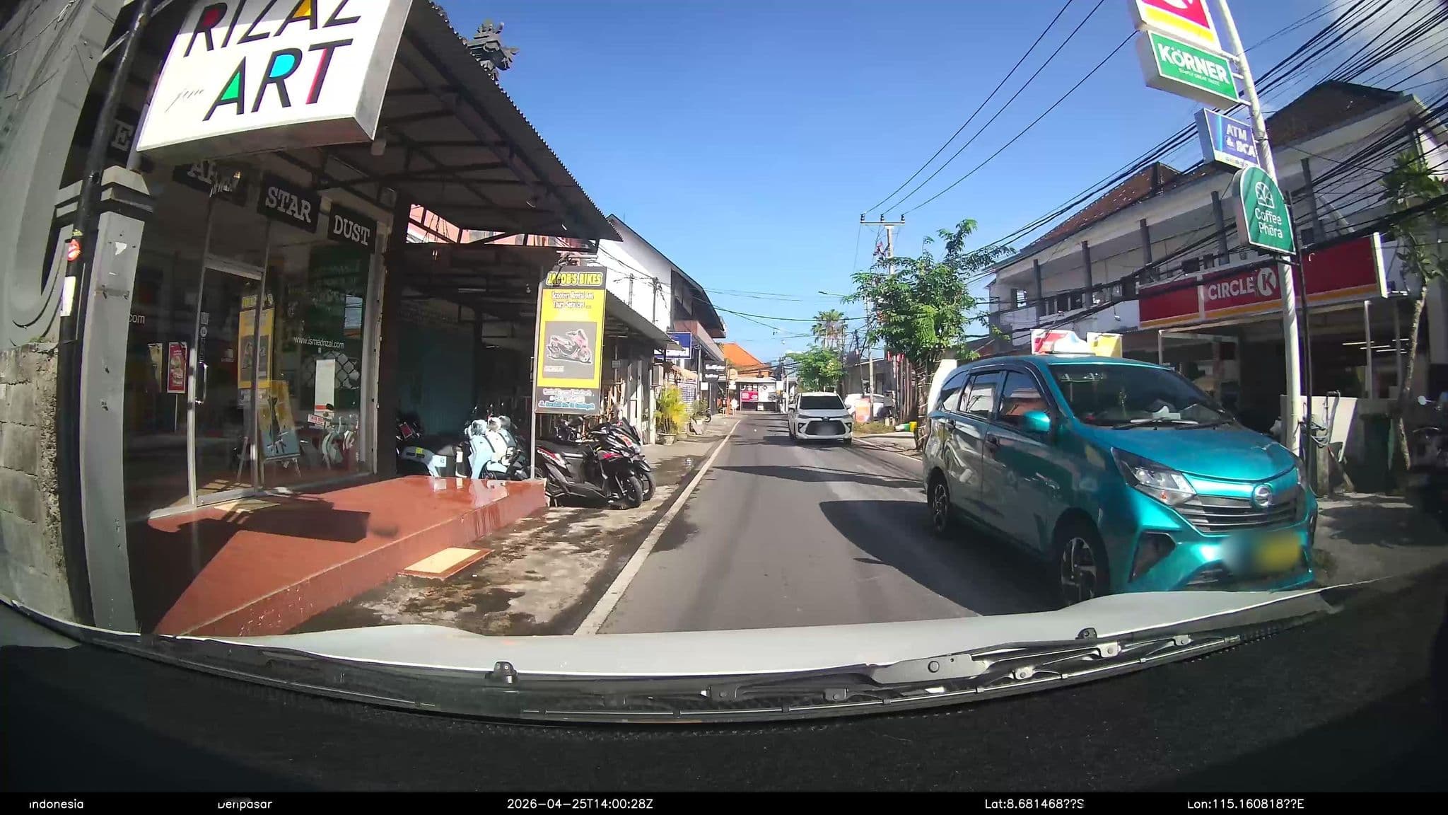 Street view near Ziva A Boutique Villa, Legian
