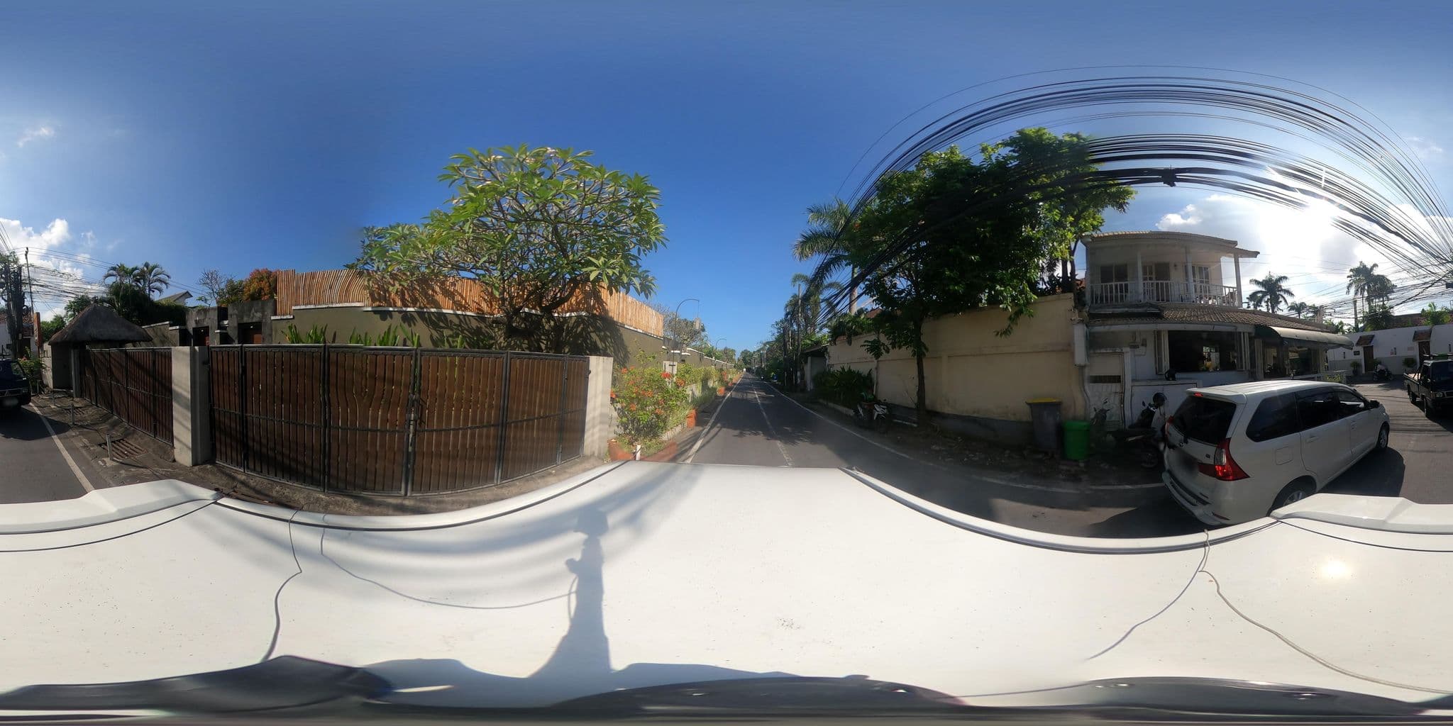 Street view near The Seminyak Villa, Legian