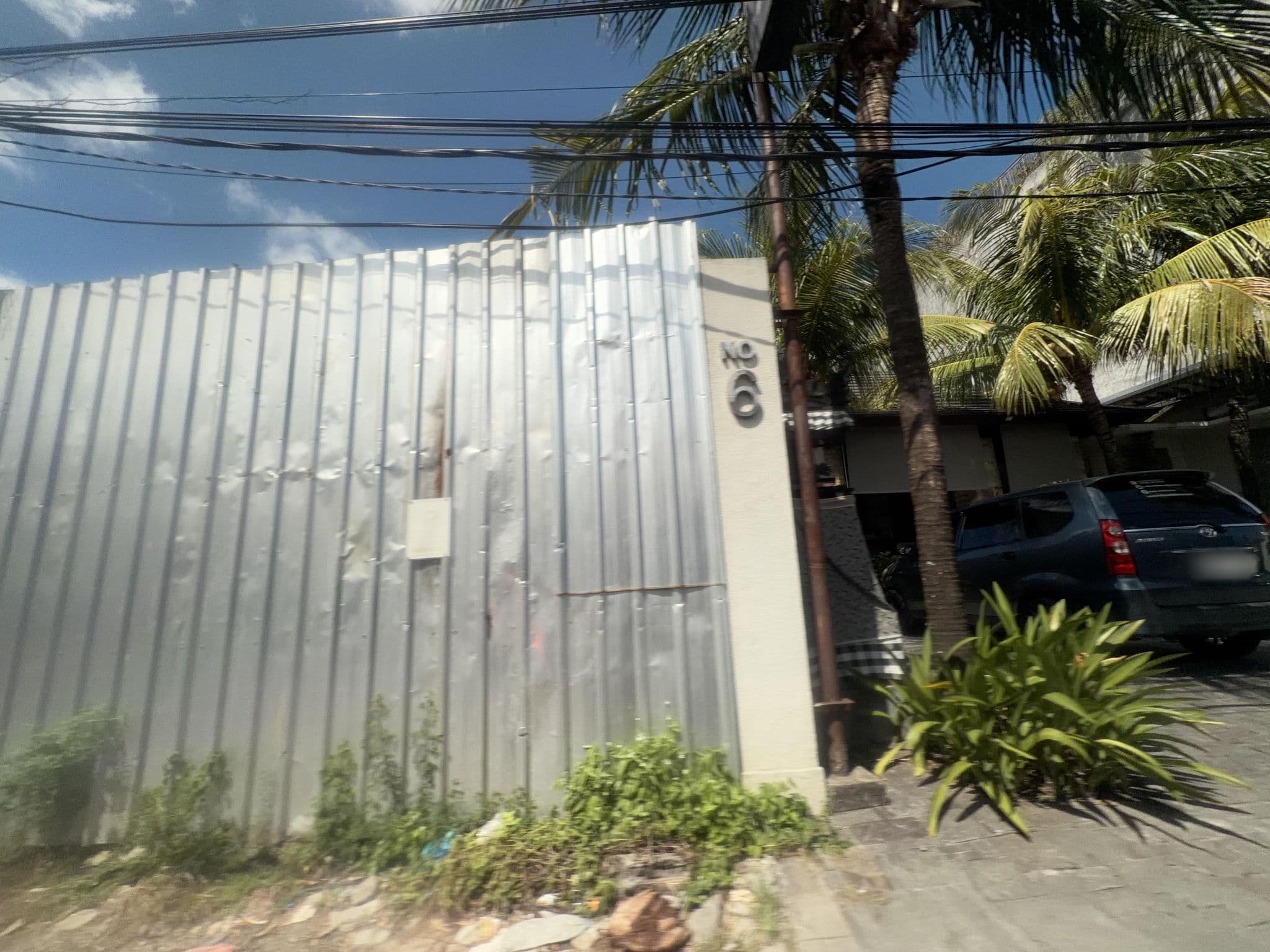 Street view near Villa Serigala, Legian