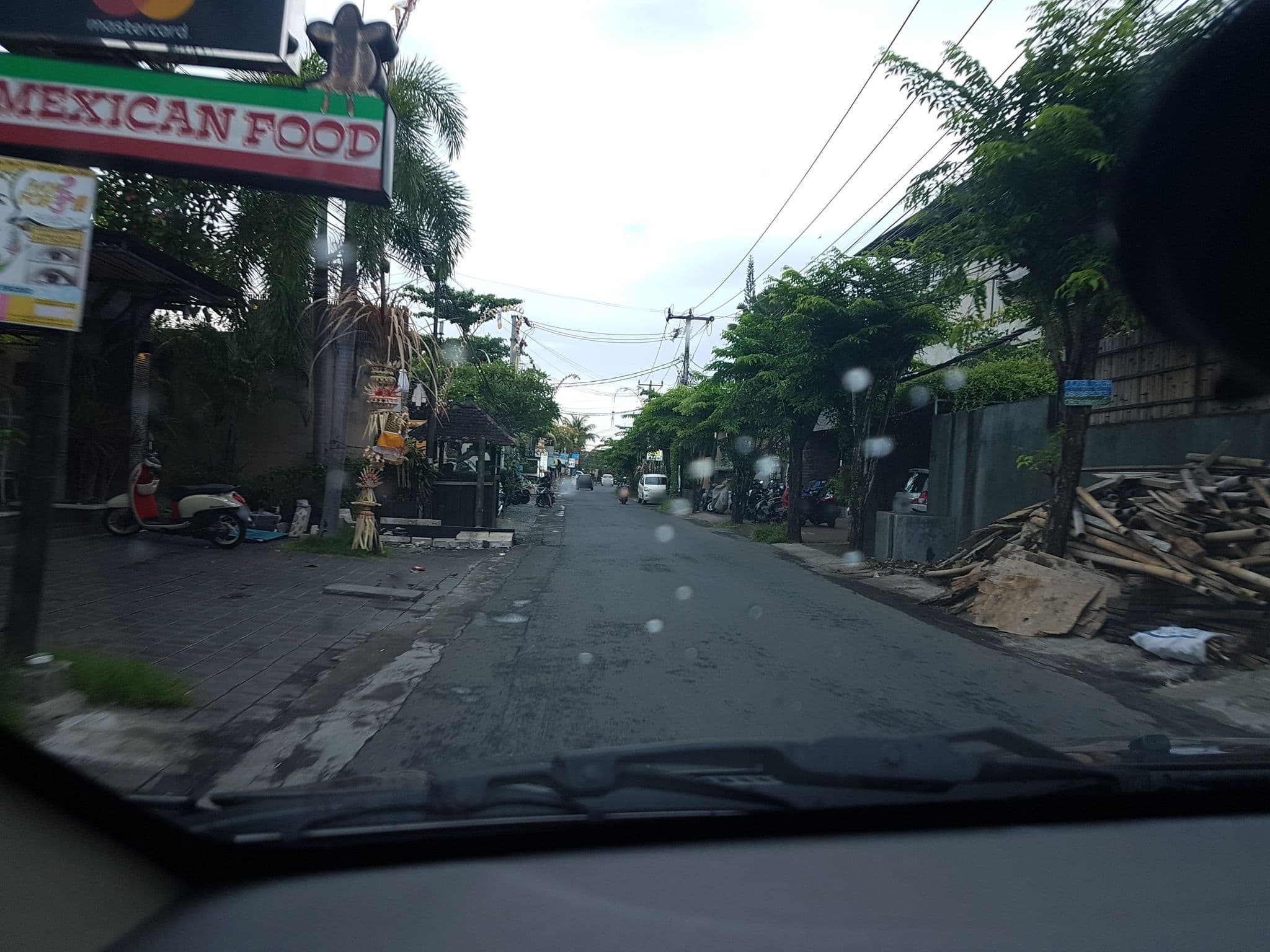 Street view near HBA Resort Bali, Legian
