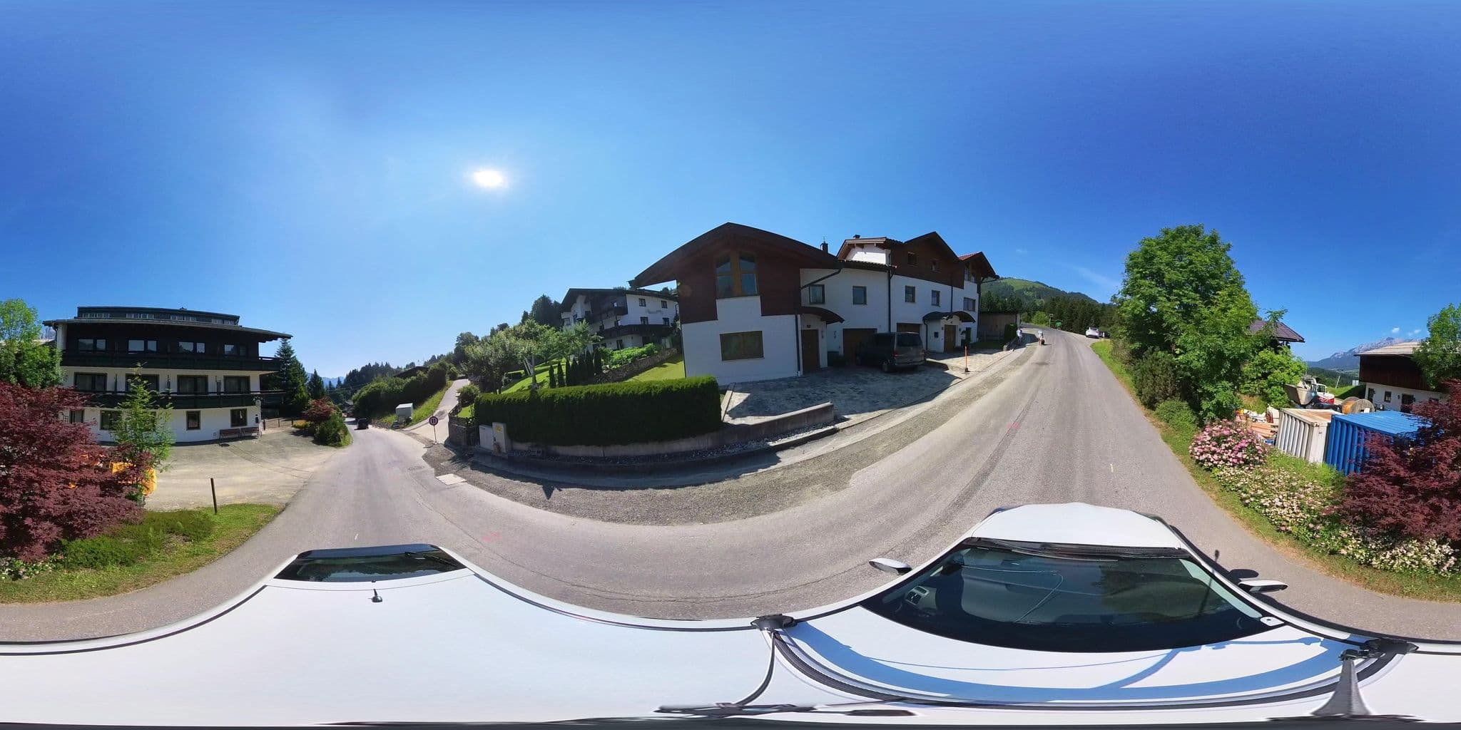 Street view near Kirchbichlhof, Ellmau